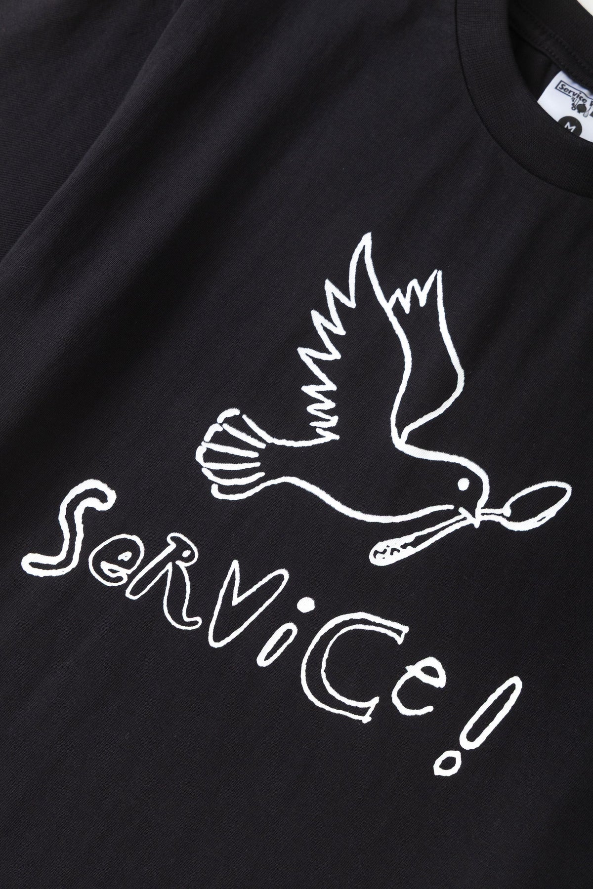 Service Works Dove Tee - Black