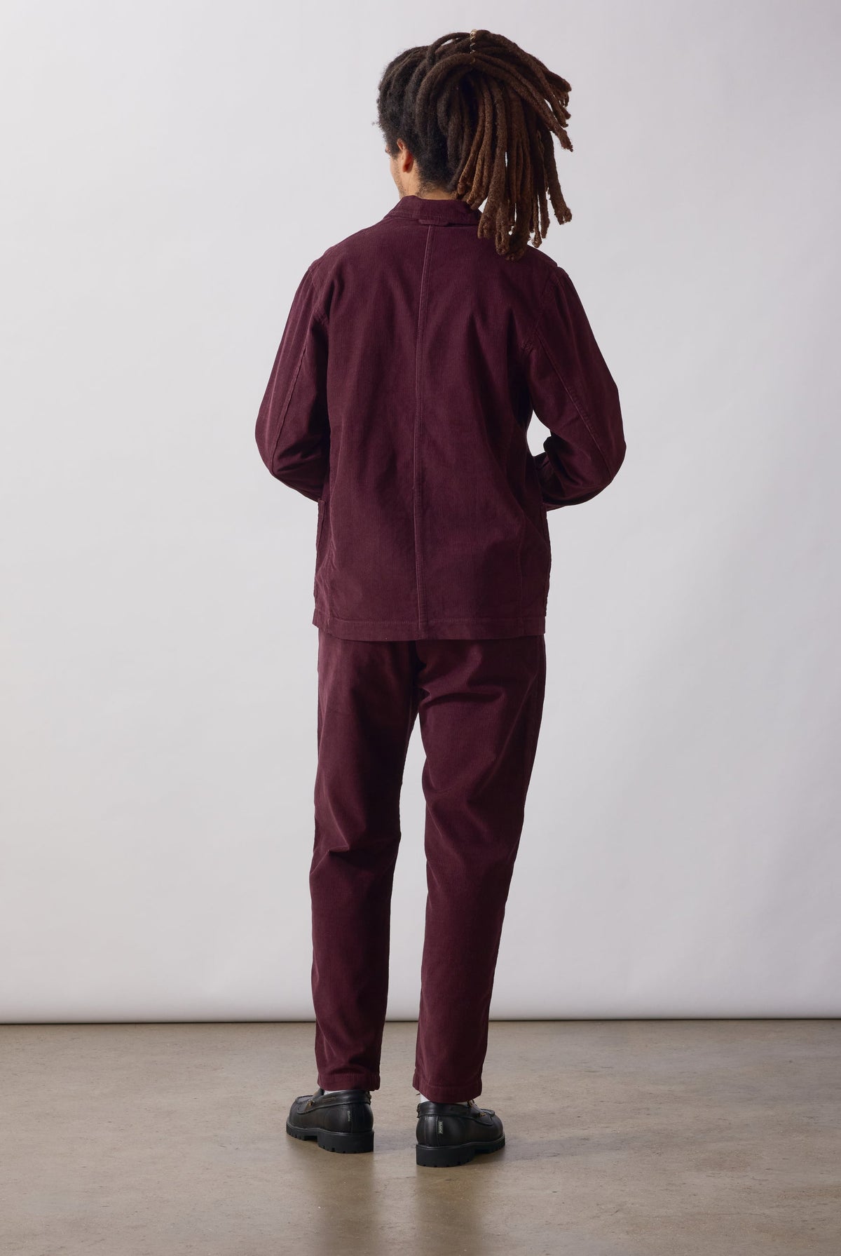 Service Works Fine Cord Waiter Pants - Burgundy