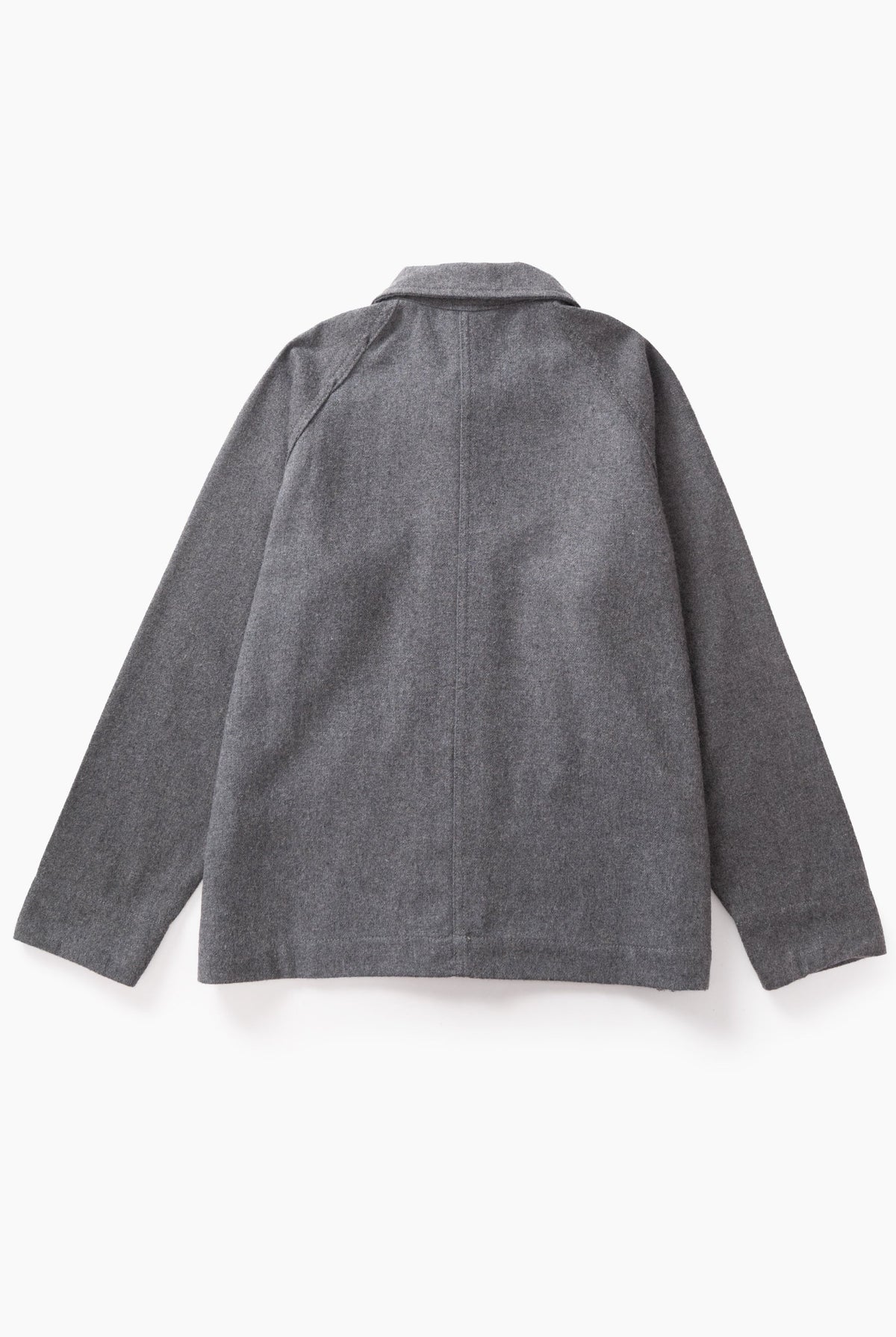 Service Works Flannel FOH Overshirt - Charcoal