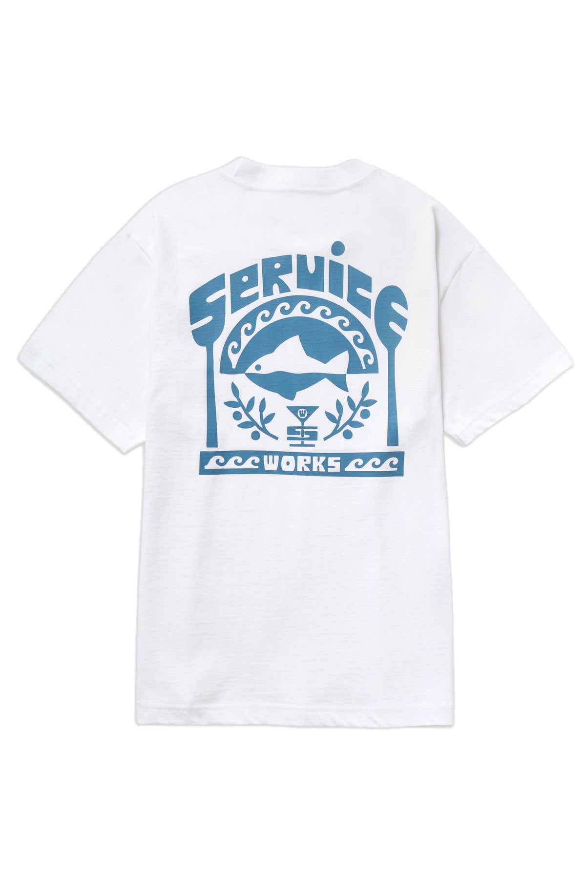 Service Works Milos Tee - White
