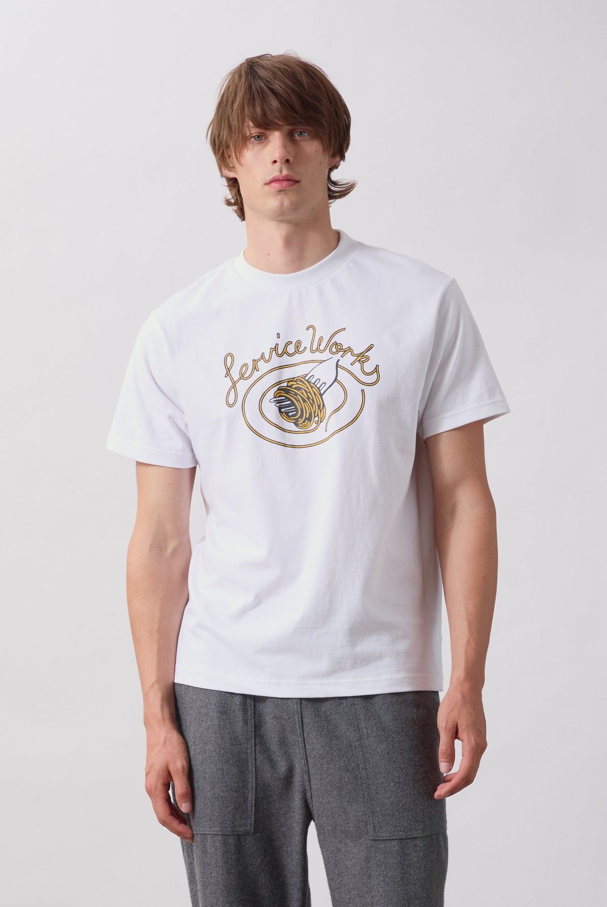 Service Works Spaghetti Tee - White