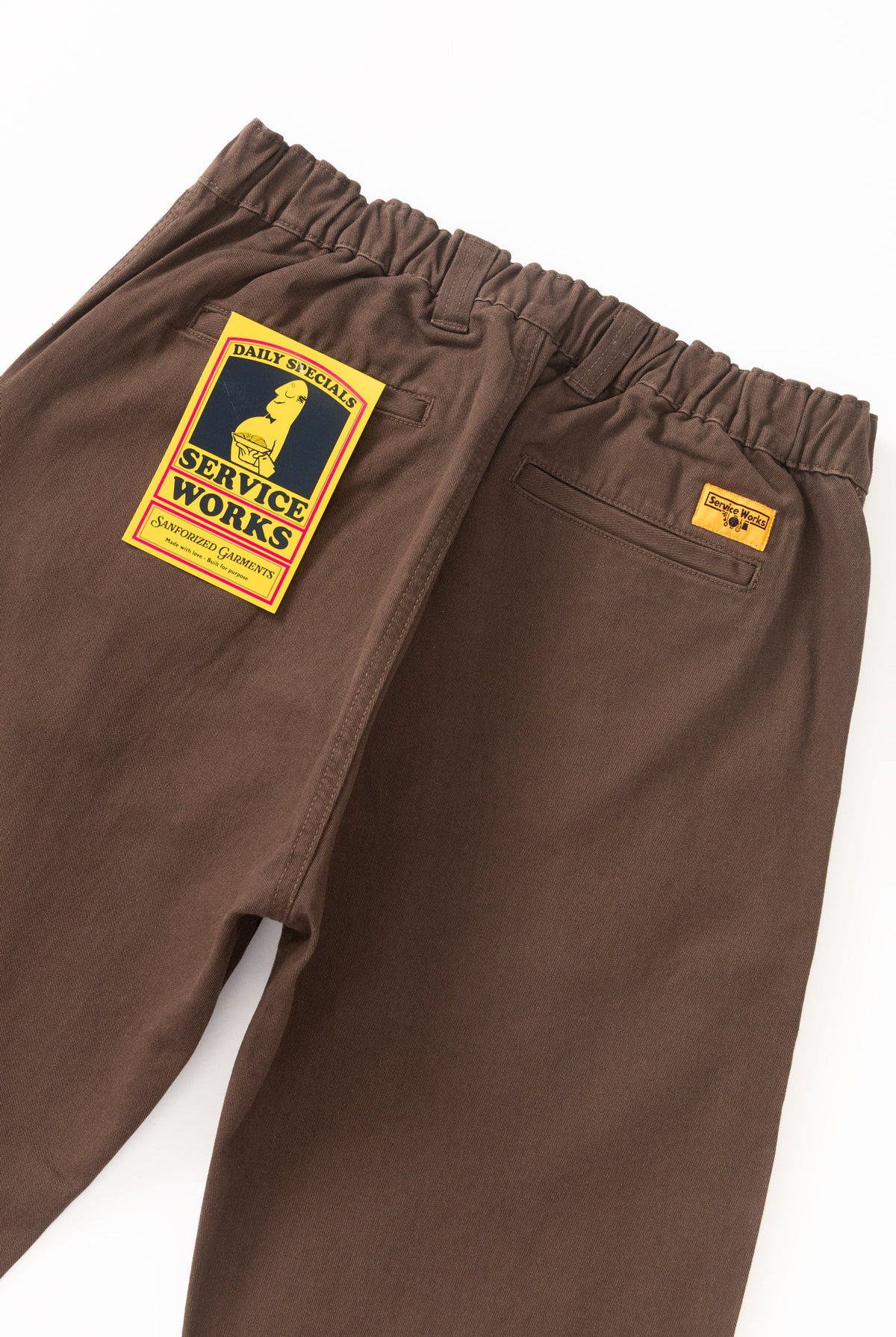 Service Works Twill Waiter Pants - Brown