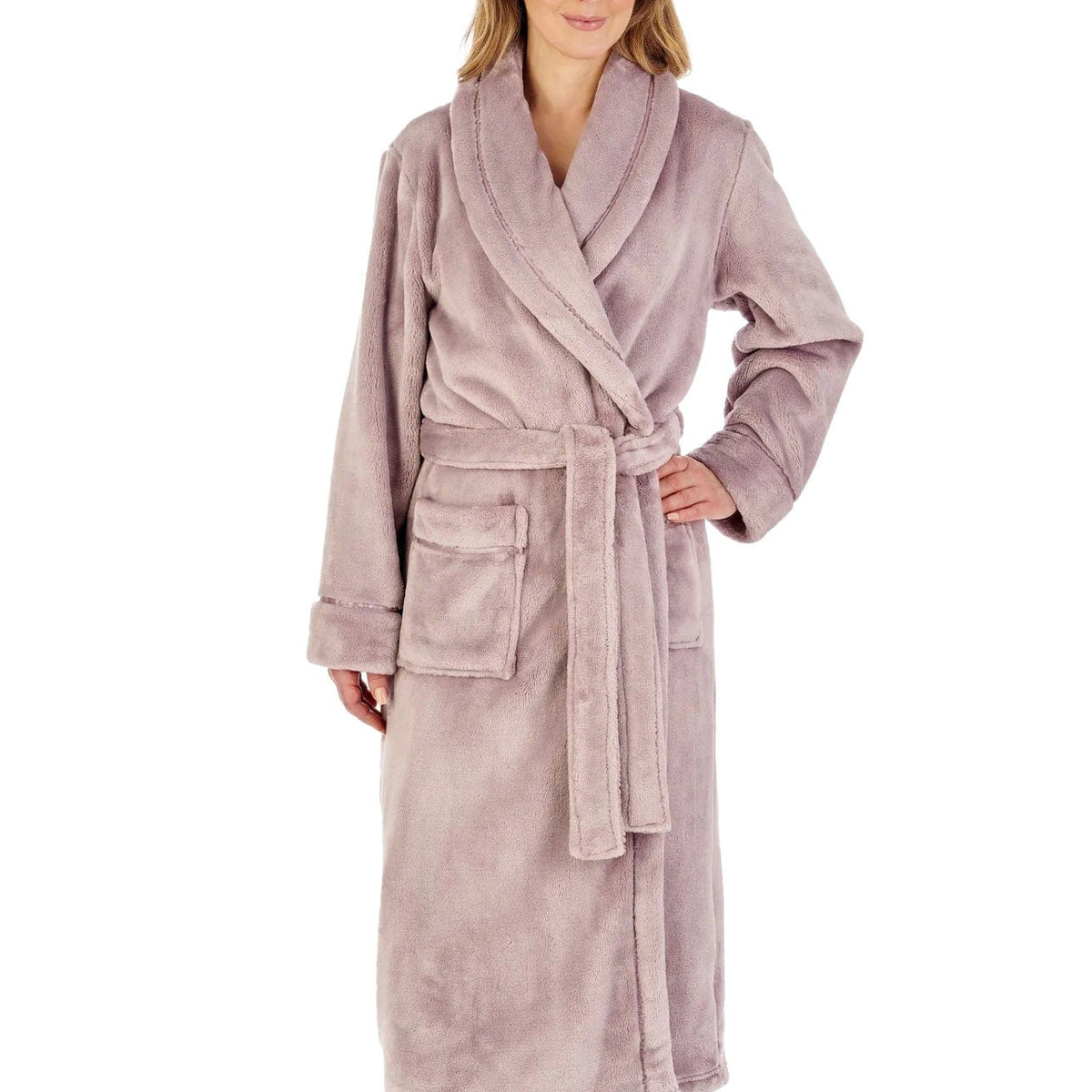 luxury dressing gowns Reversible Gown in Byzantine Gold pajamas sets and accessories Women's Dressing Gowns | Silk