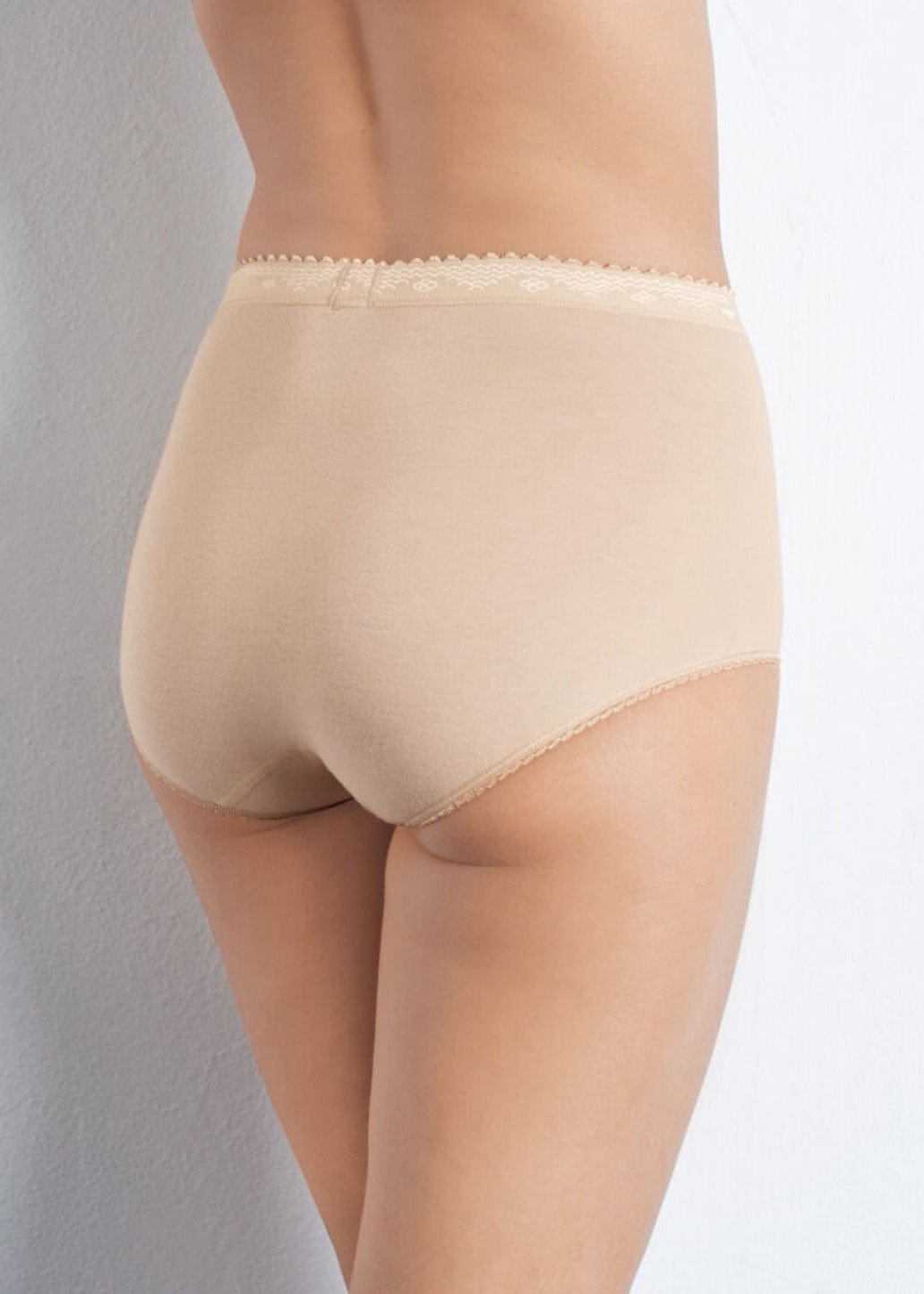 Sloggi Control Maxi Brief 2 Pack - Skin