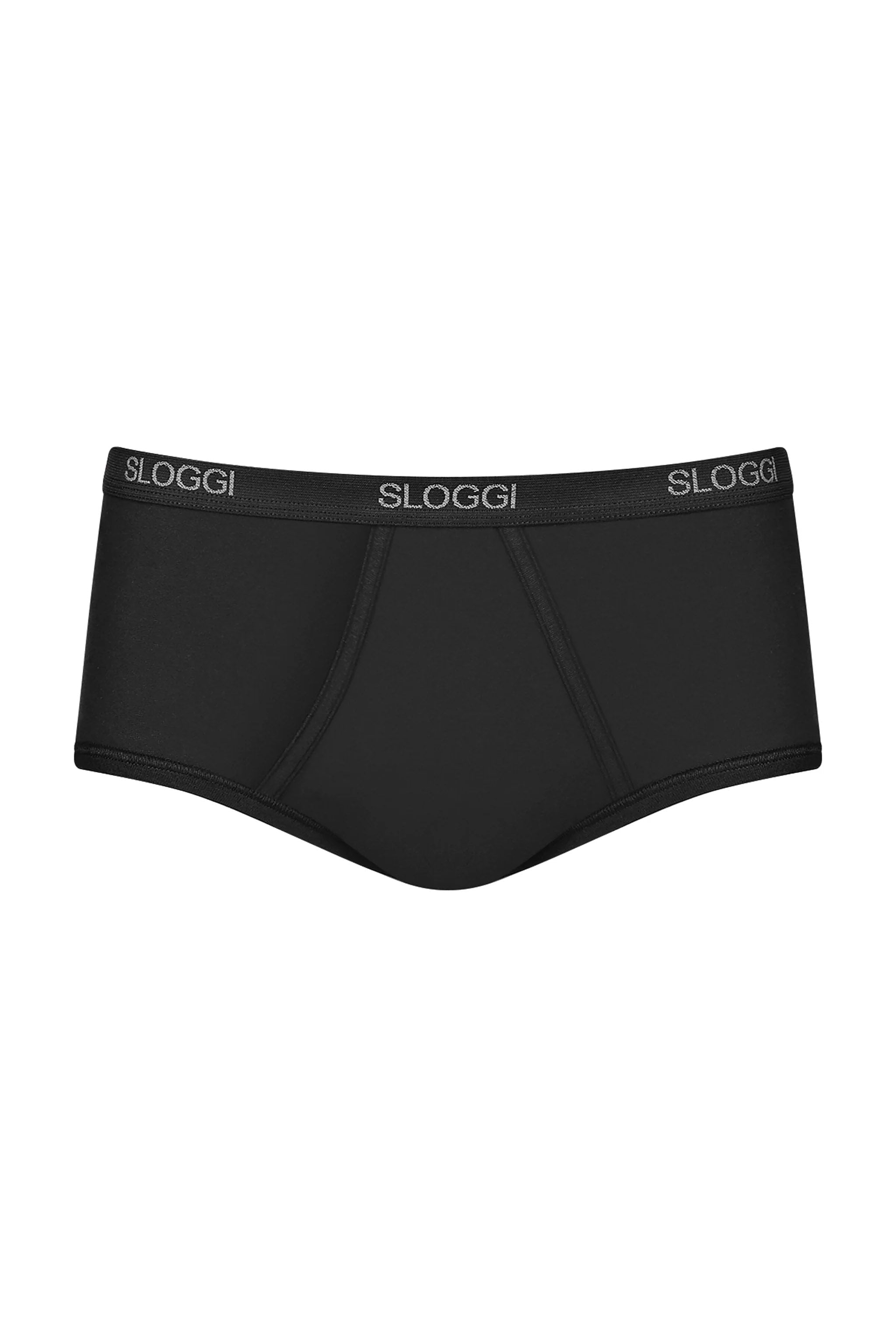 Sloggi Mens Basic Maxi Briefs - 1 Pack - Black