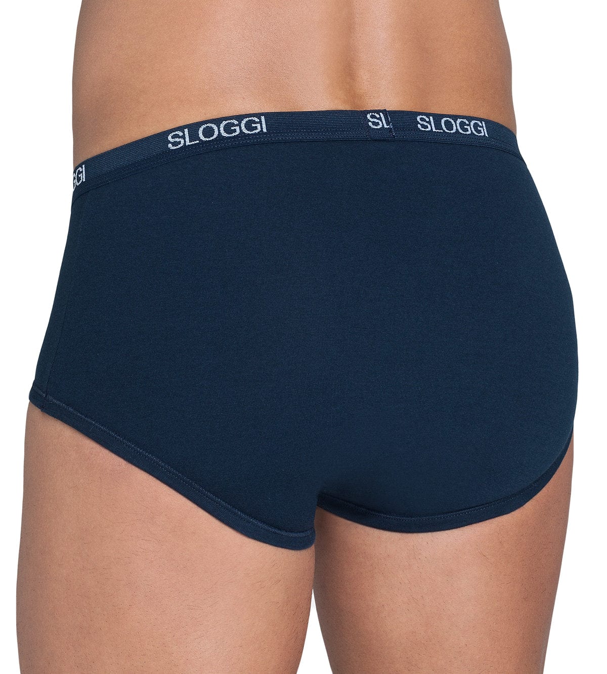 Sloggi Mens Basic Maxi Briefs - 1 Pack - Navy
