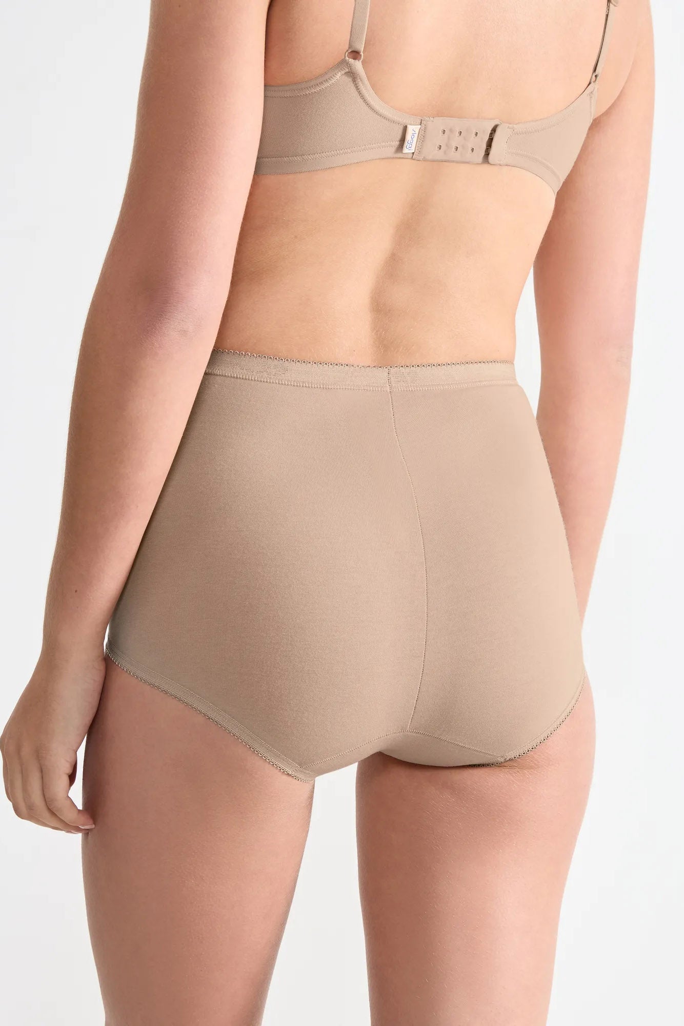 Sloggi Womens Basic Maxi Brief 3 Pack - Skin