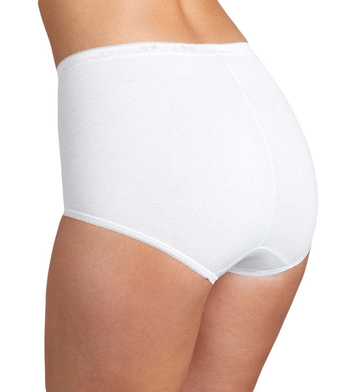Sloggi Womens Basic Maxi Brief 4 Pack - White