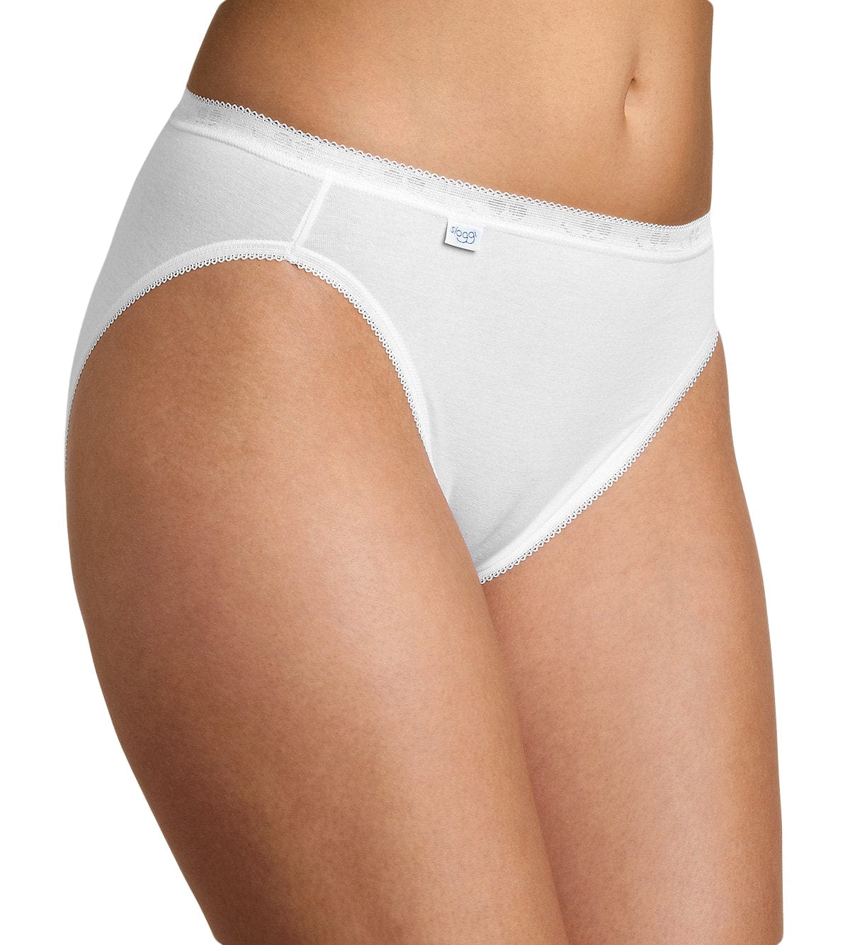 Sloggi Womens Basic Tai Brief - 4 Pack - White