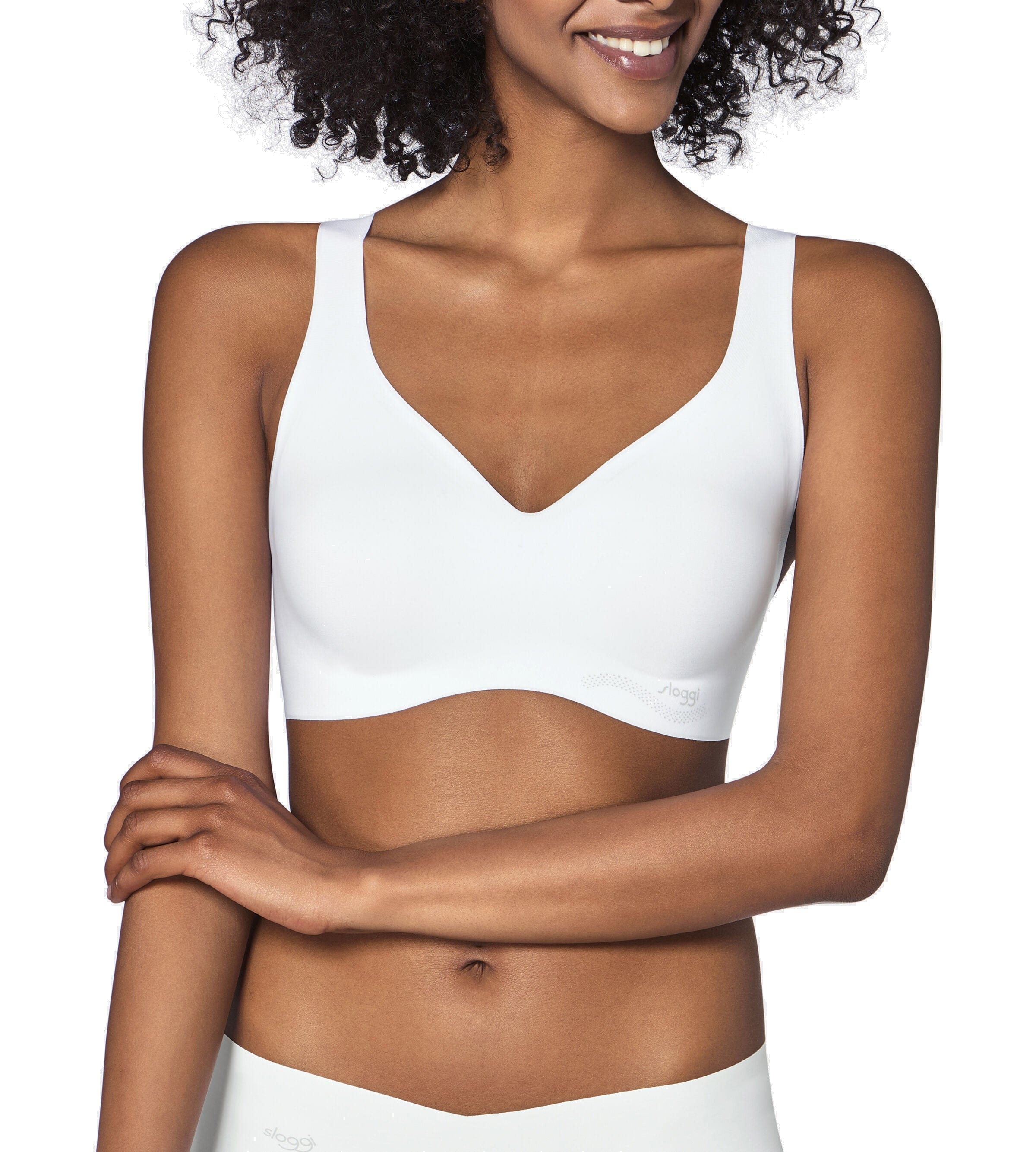 Sloggi Womens Zero Feel Bralette - White