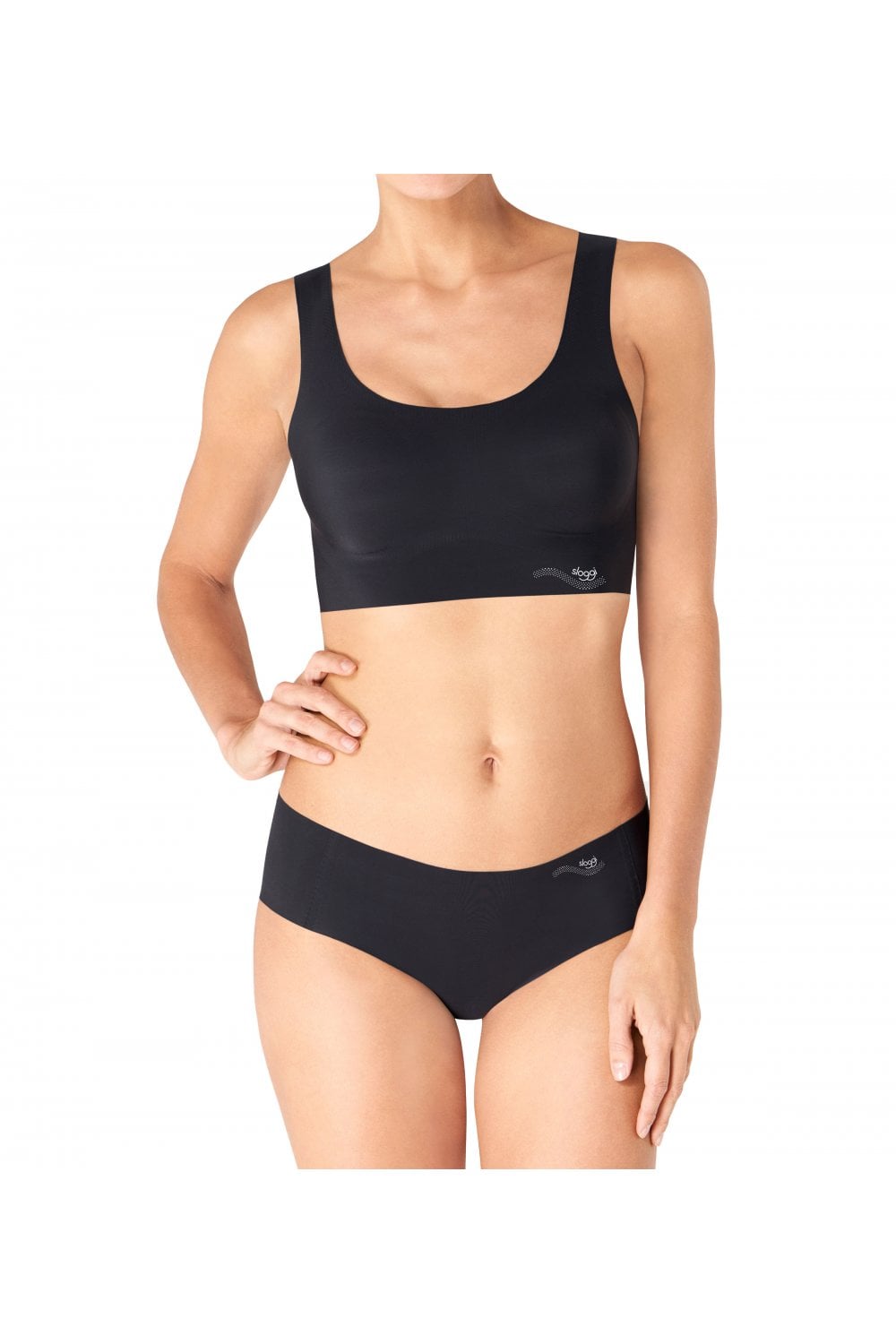 Sloggi Womens Zero Feel Hipster Brief - Black