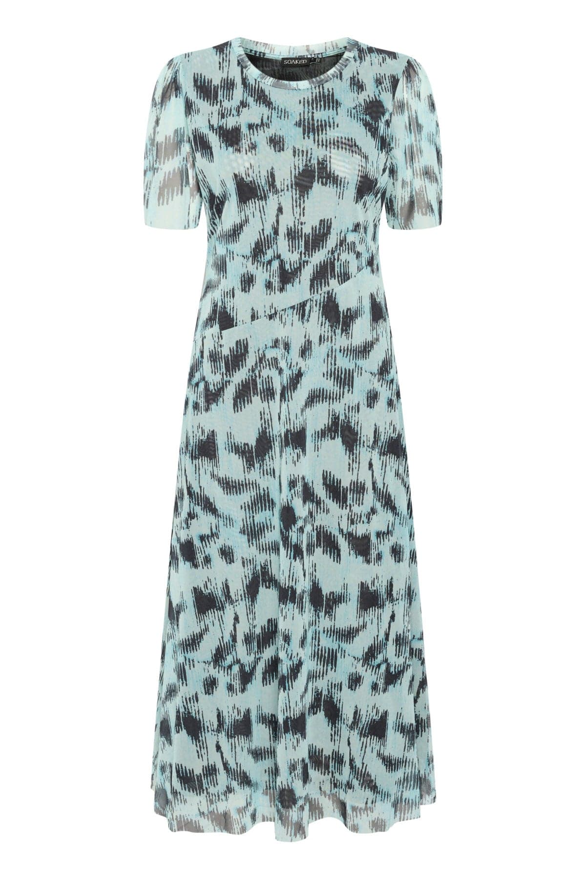 Soaked in Luxury Anaika Maxi Dress - Sea Jet Diffusion Print
