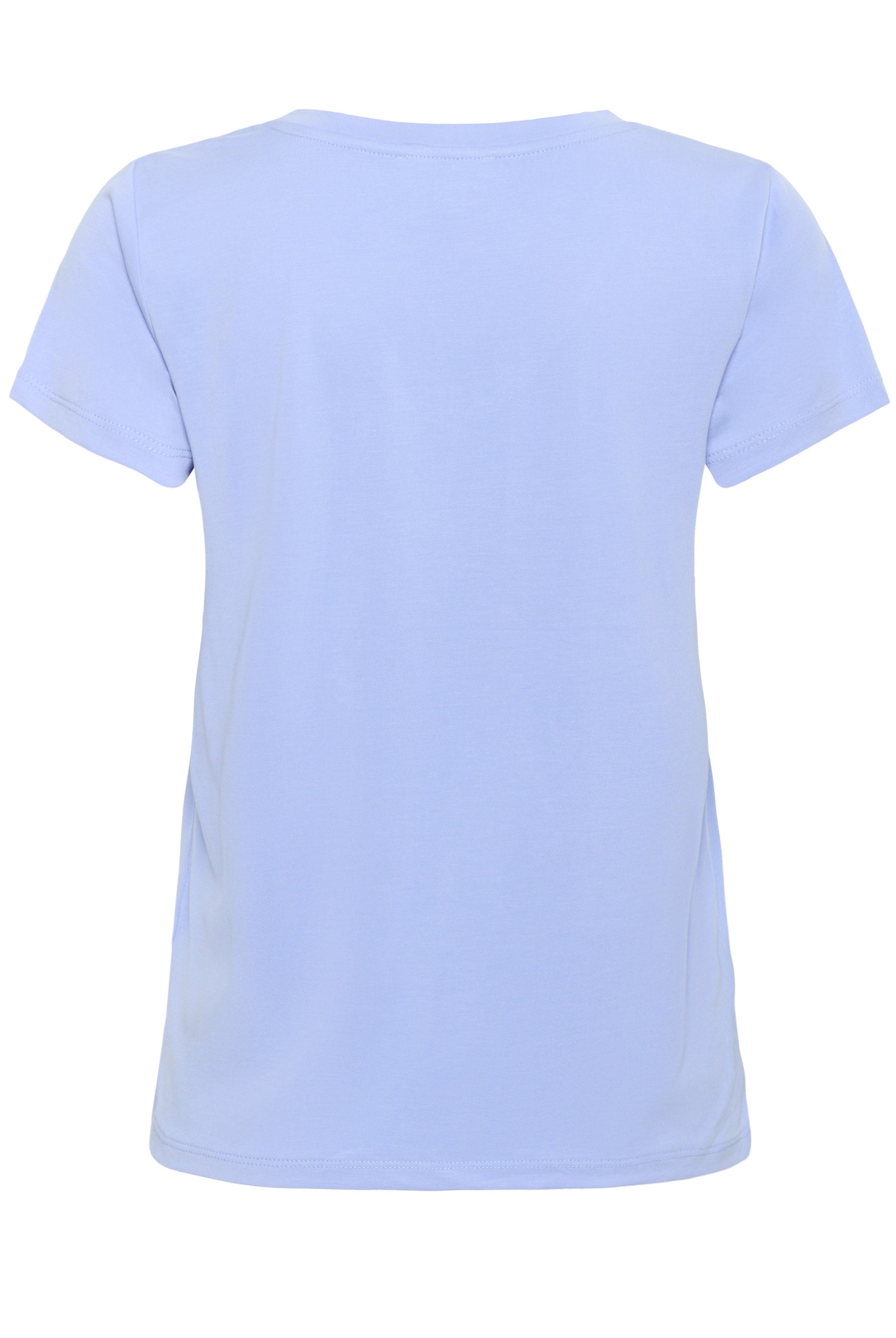 Soaked in Luxury Columbine Modal Blend V-Neck T-Shirt - Hydrangea