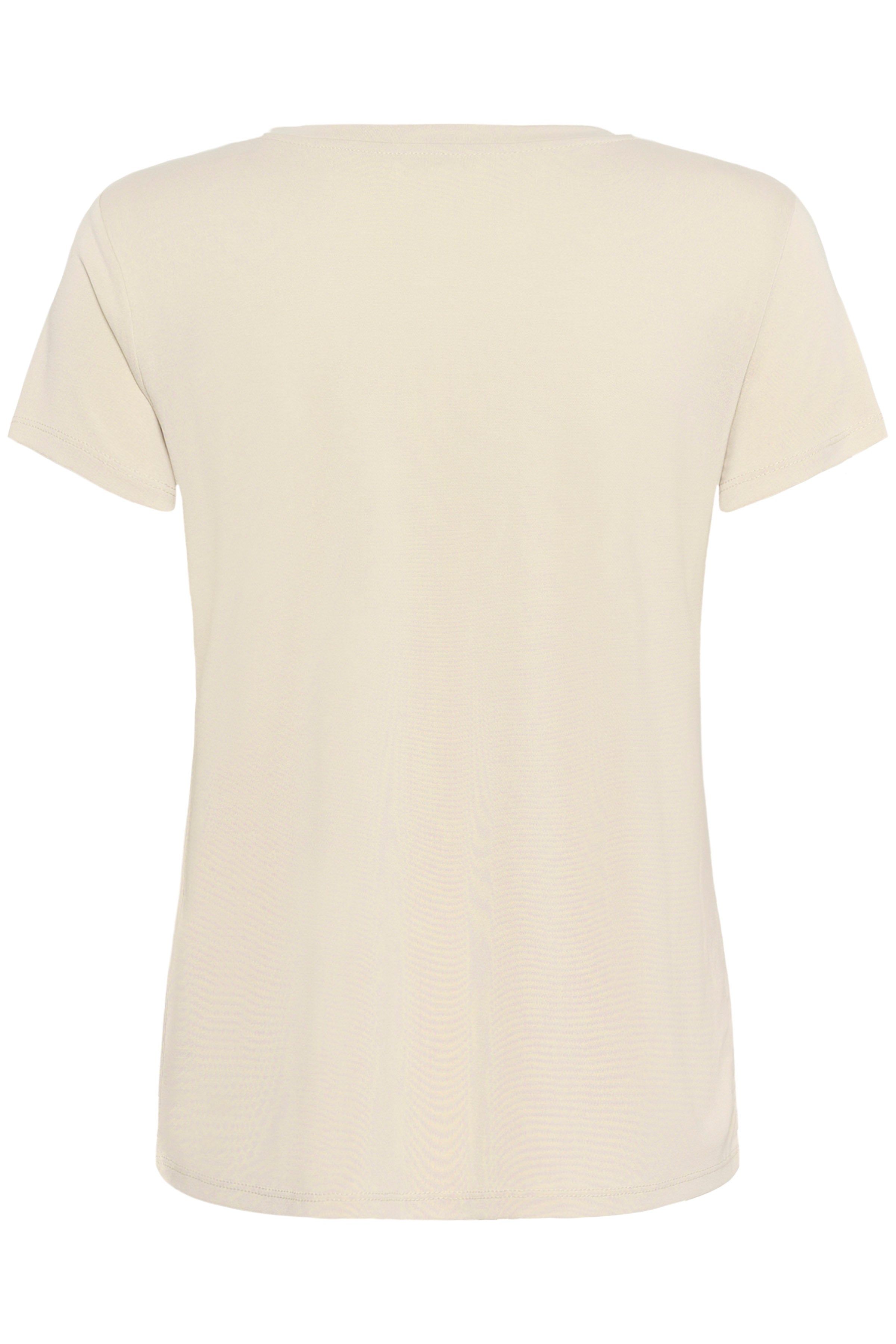 Soaked in Luxury Columbine V-Neck Short Sleeve - Ancient Scroll