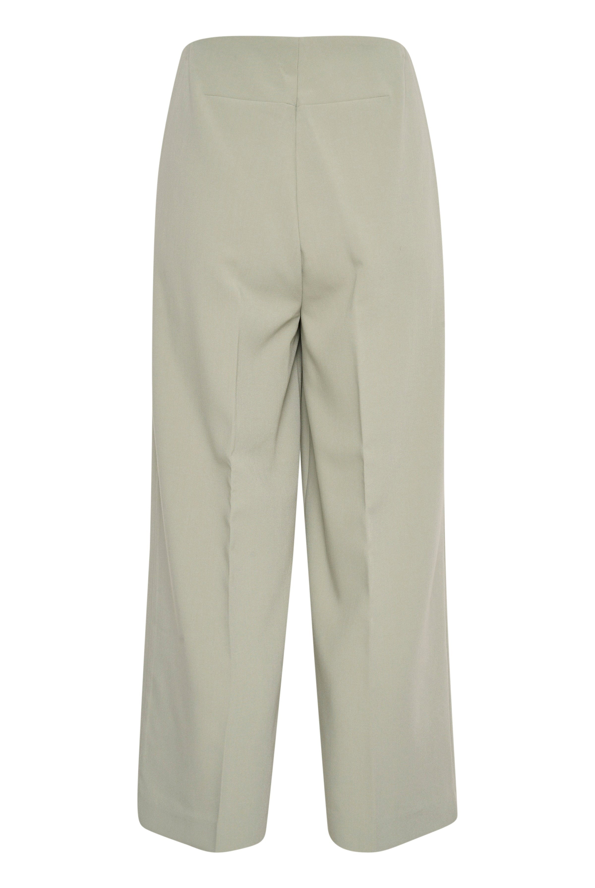 Soaked in Luxury Corinne Wide Cropped Trousers - Shadow