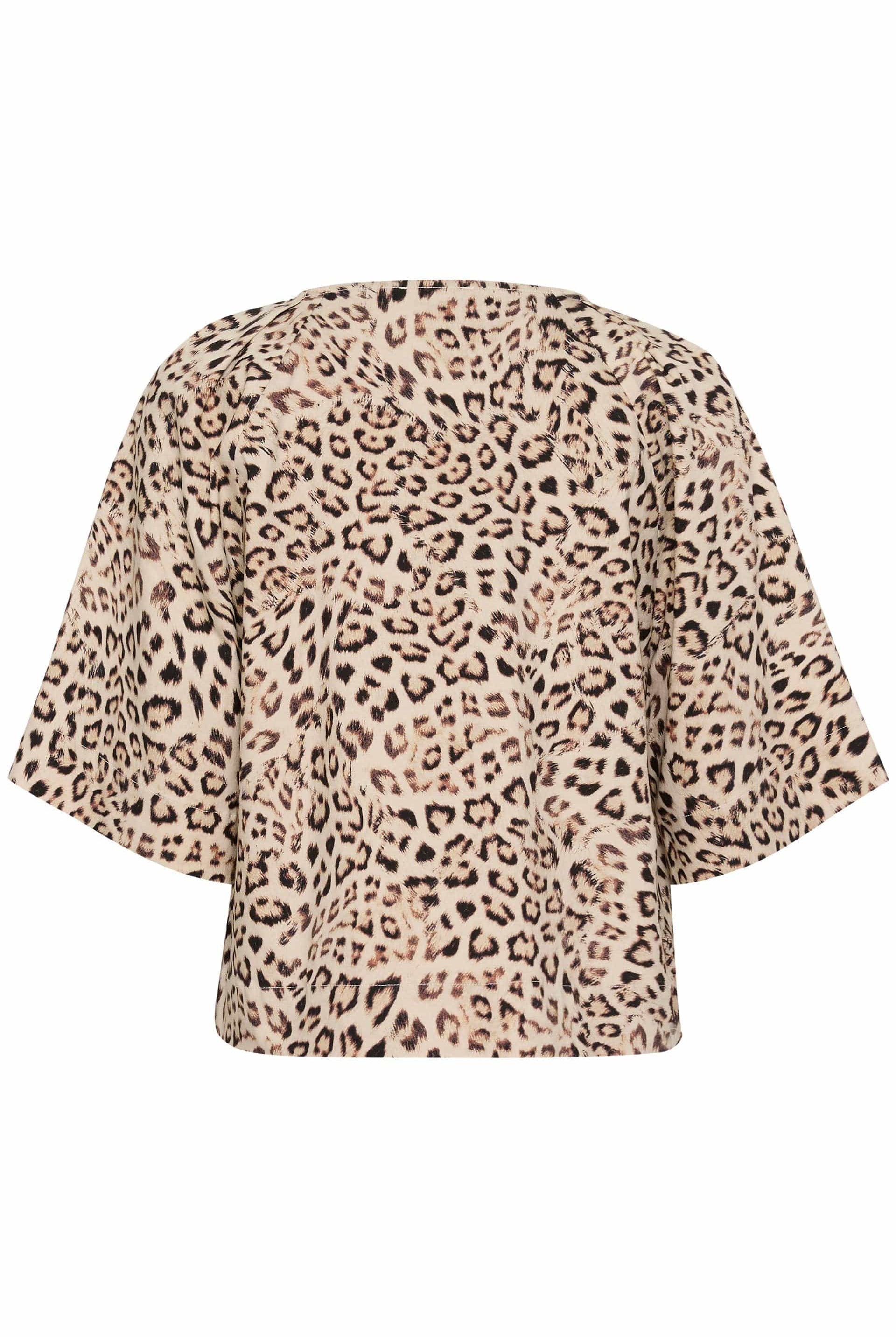 Soaked in Luxury Jalina Blouse - Leopard Print