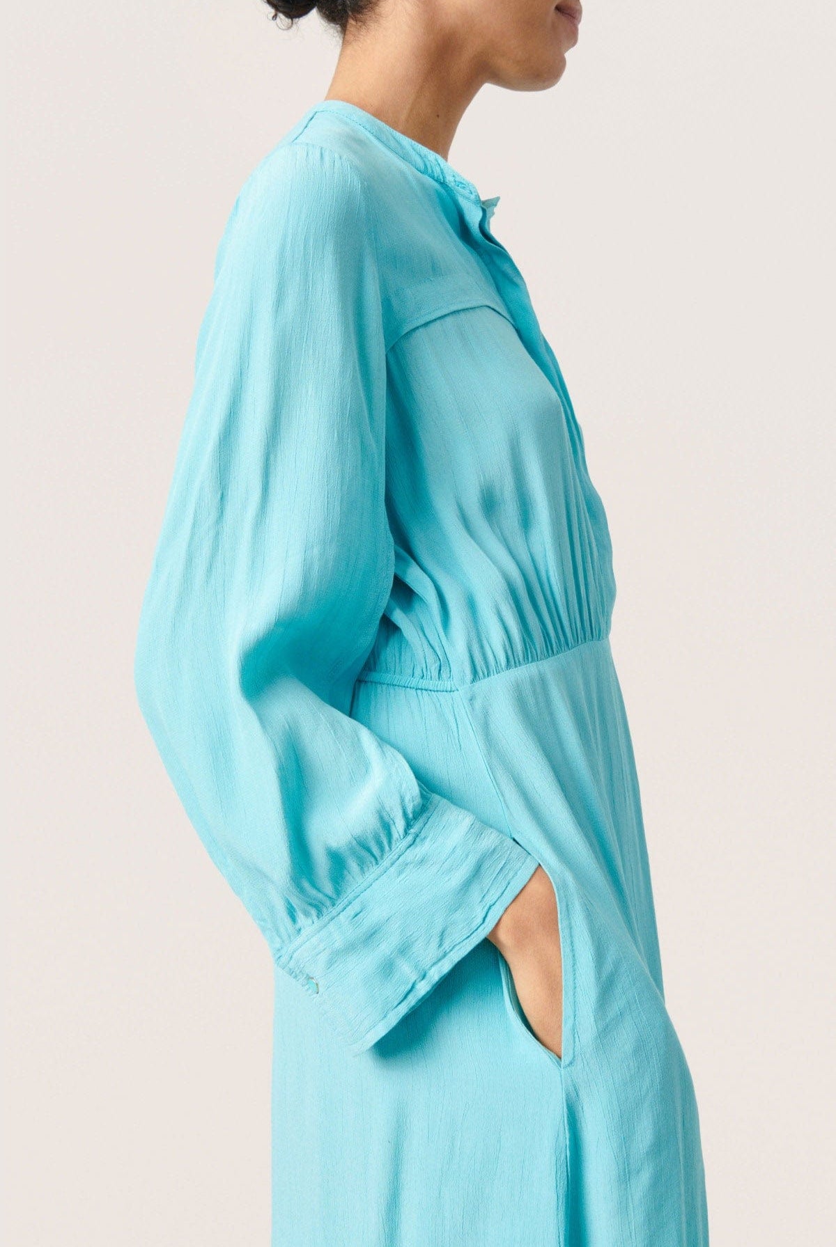 Soaked in Luxury Layna Dress - Sea Jet