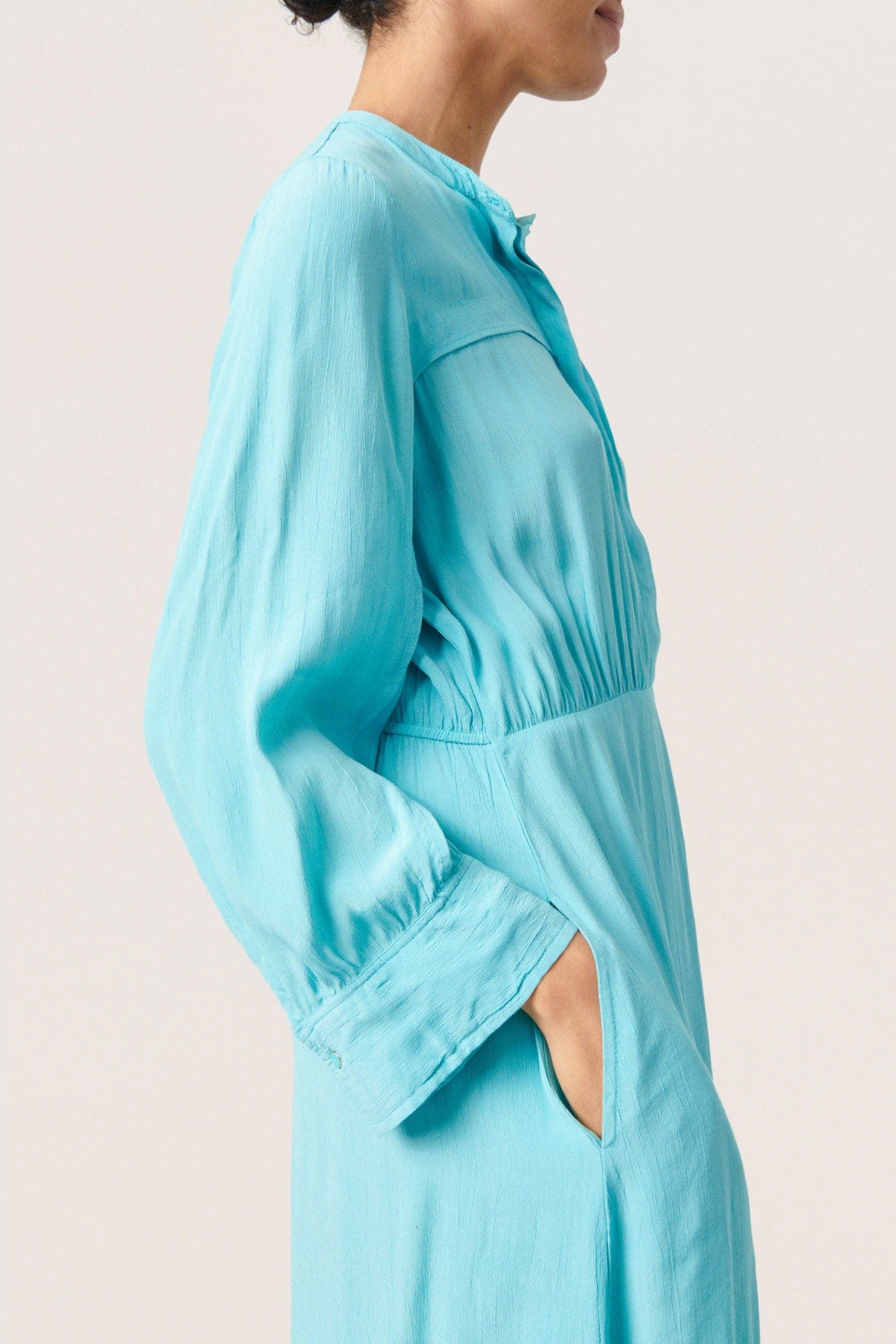 Soaked in Luxury Layna Dress - Sea Jet