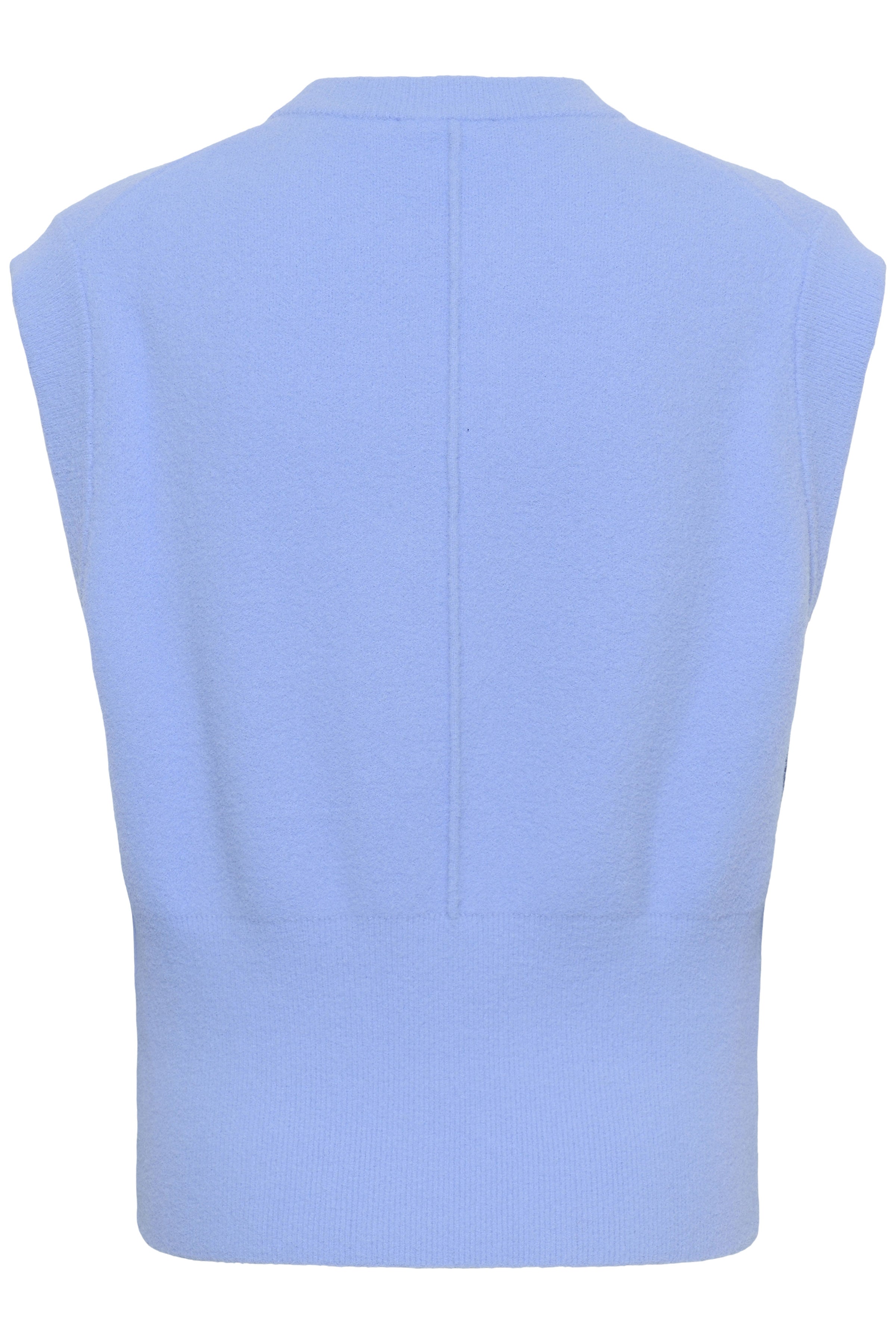 Soaked in Luxury Nerea Knitted Sleeveless Jumper - Hydrangea