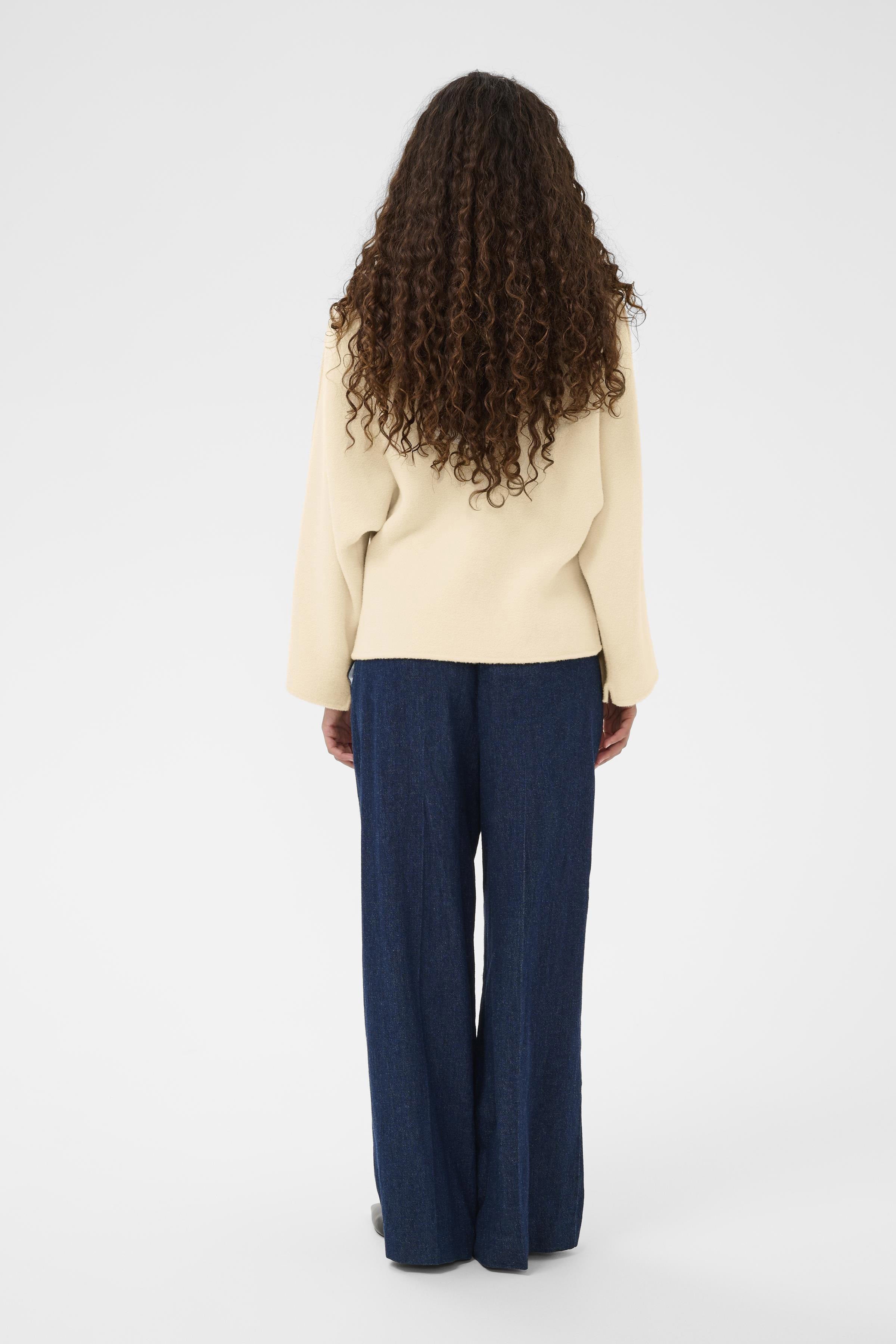 Soaked in Luxury Nerea Slash Neck Jumper - Turtledove