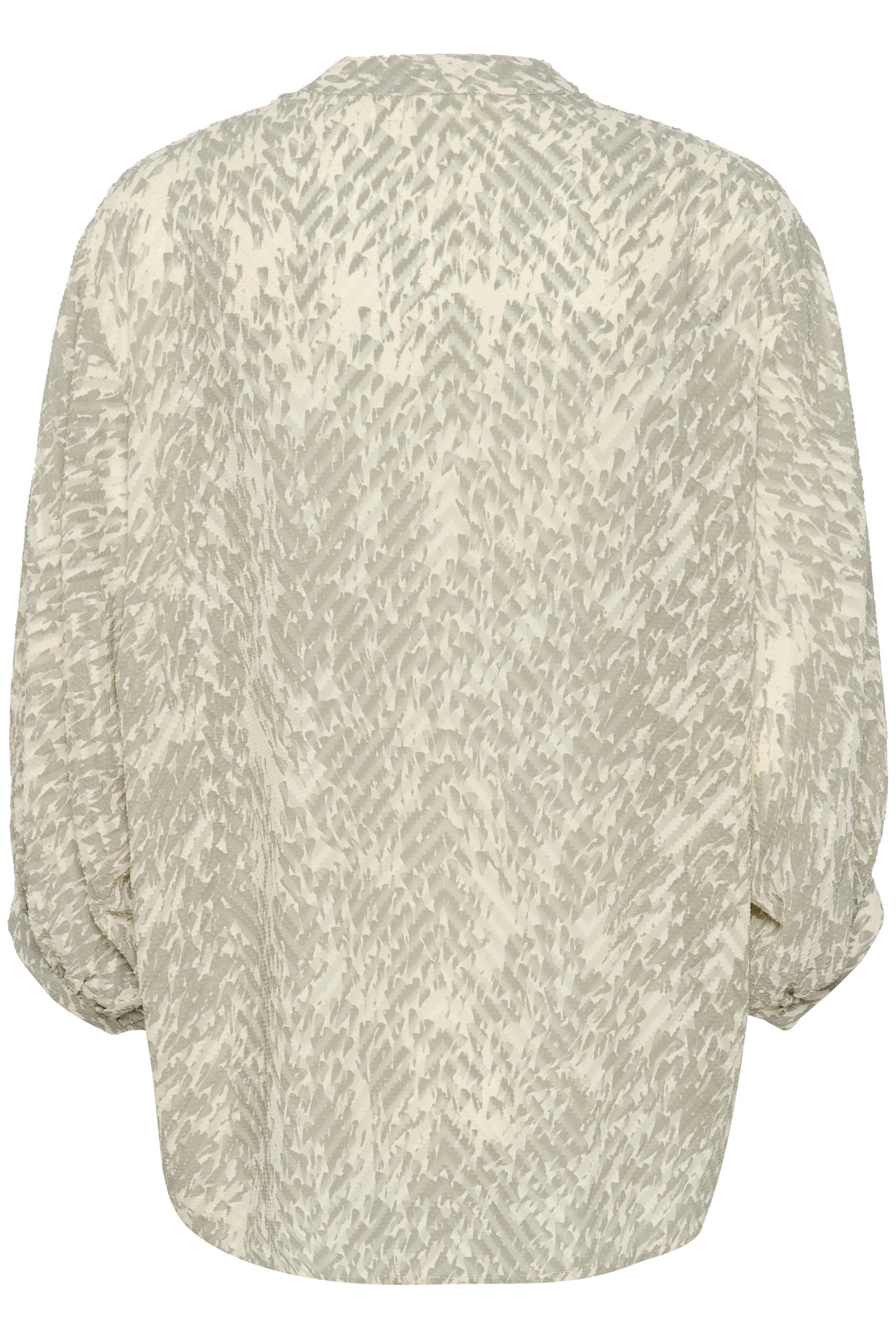 Soaked in Luxury Osaka Amily Printed Blouse - Shadow Drop Print