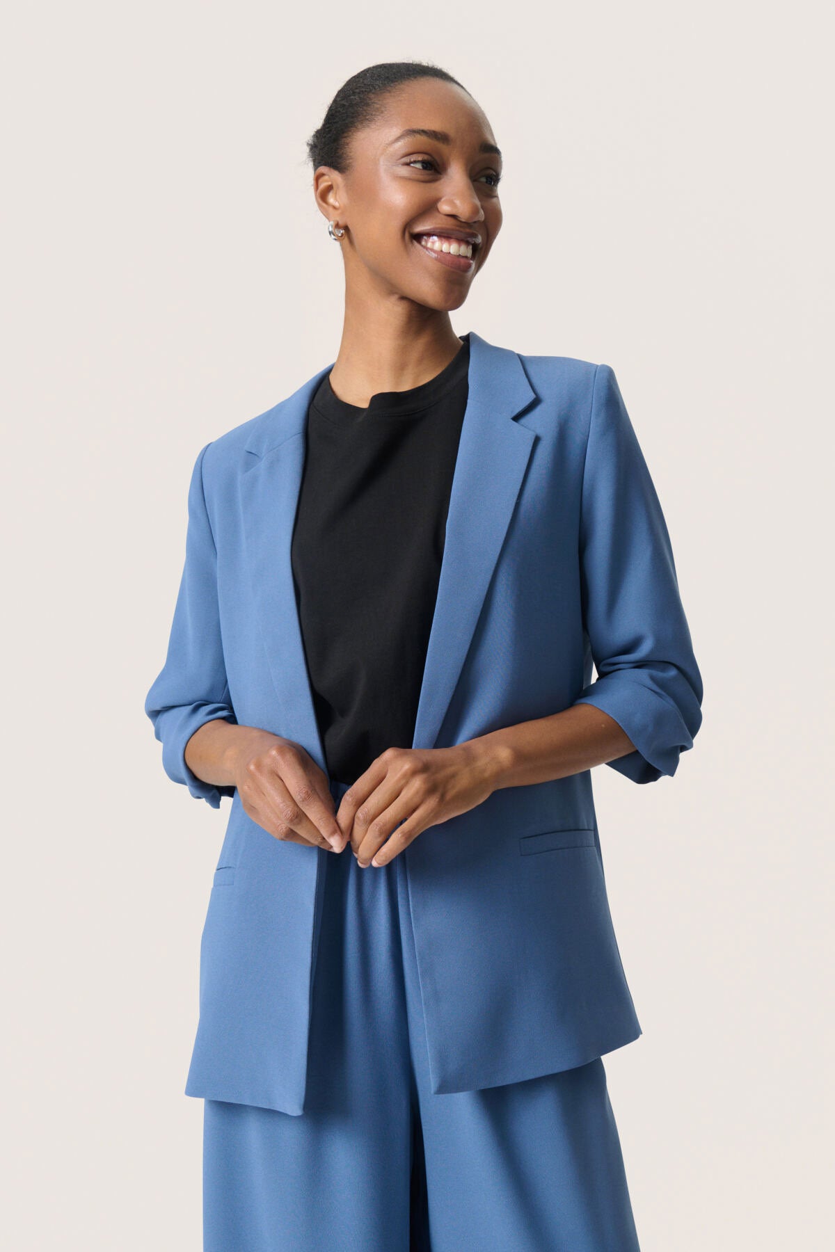 Soaked in Luxury Shirley Blazer - Bijou Blue