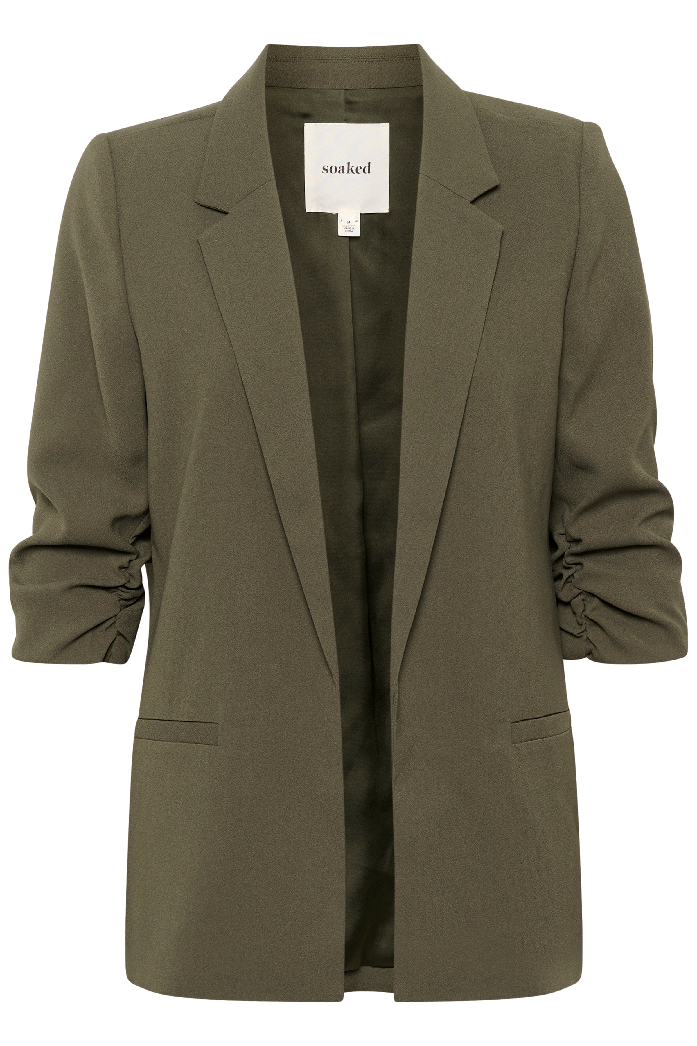 Soaked in Luxury Shirley Blazer - Grape Leaf