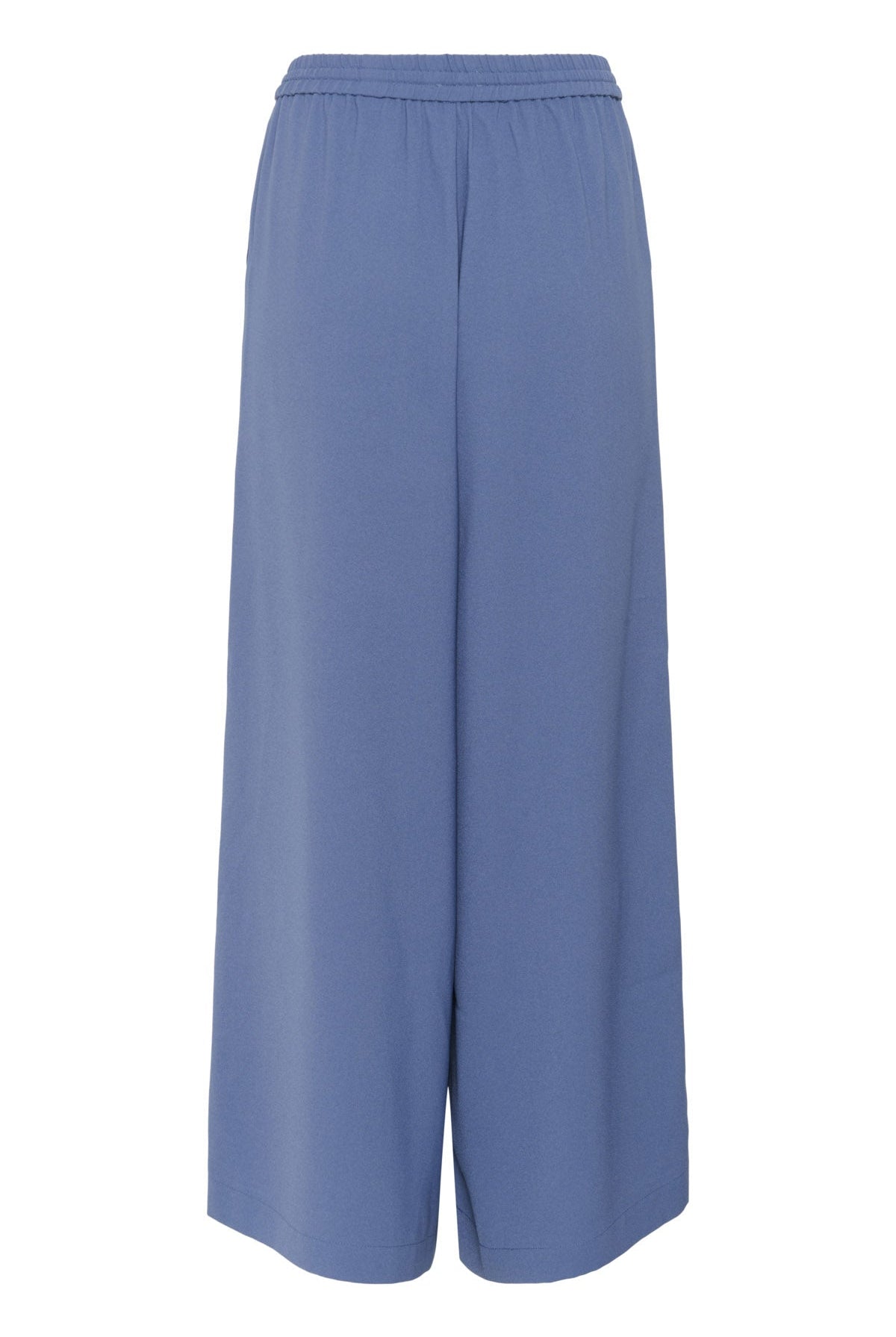 Soaked in Luxury Shirley Wide Leg Trousers - Bijou Blue