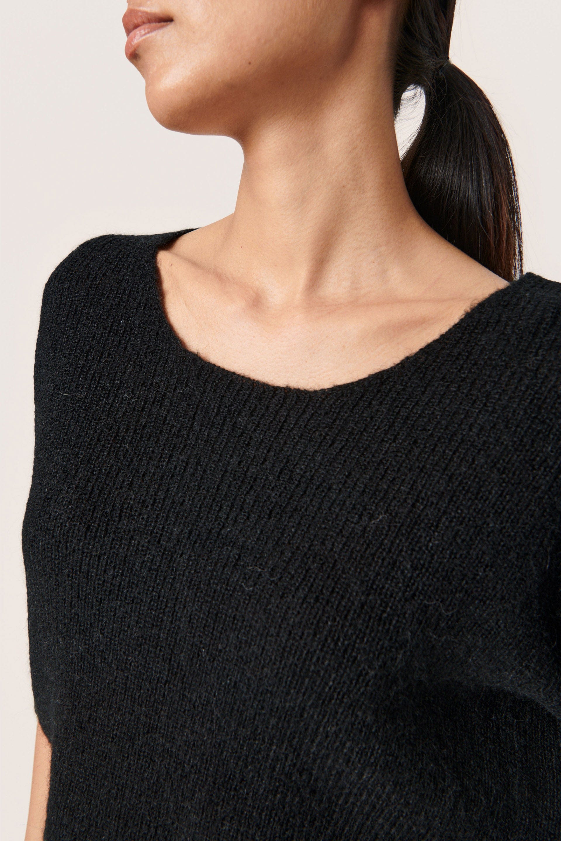 Soaked in Luxury Tuesday Knitted Jumper - Black