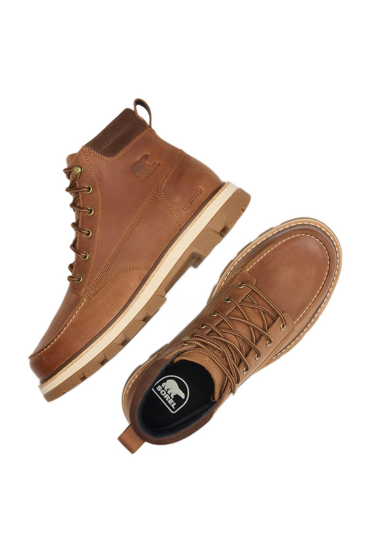 Sorel Lark-47 Waterproof Boots - Velvet Tan/Tobacco