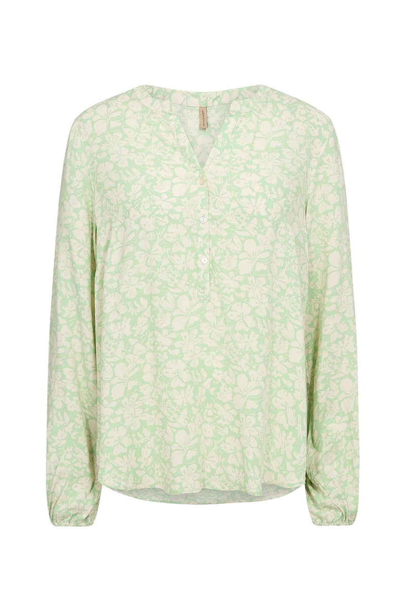 SOYA CONCEPT Ophelia V-Neck Top – Bow Tie Detail ECOVERO™ Blouse