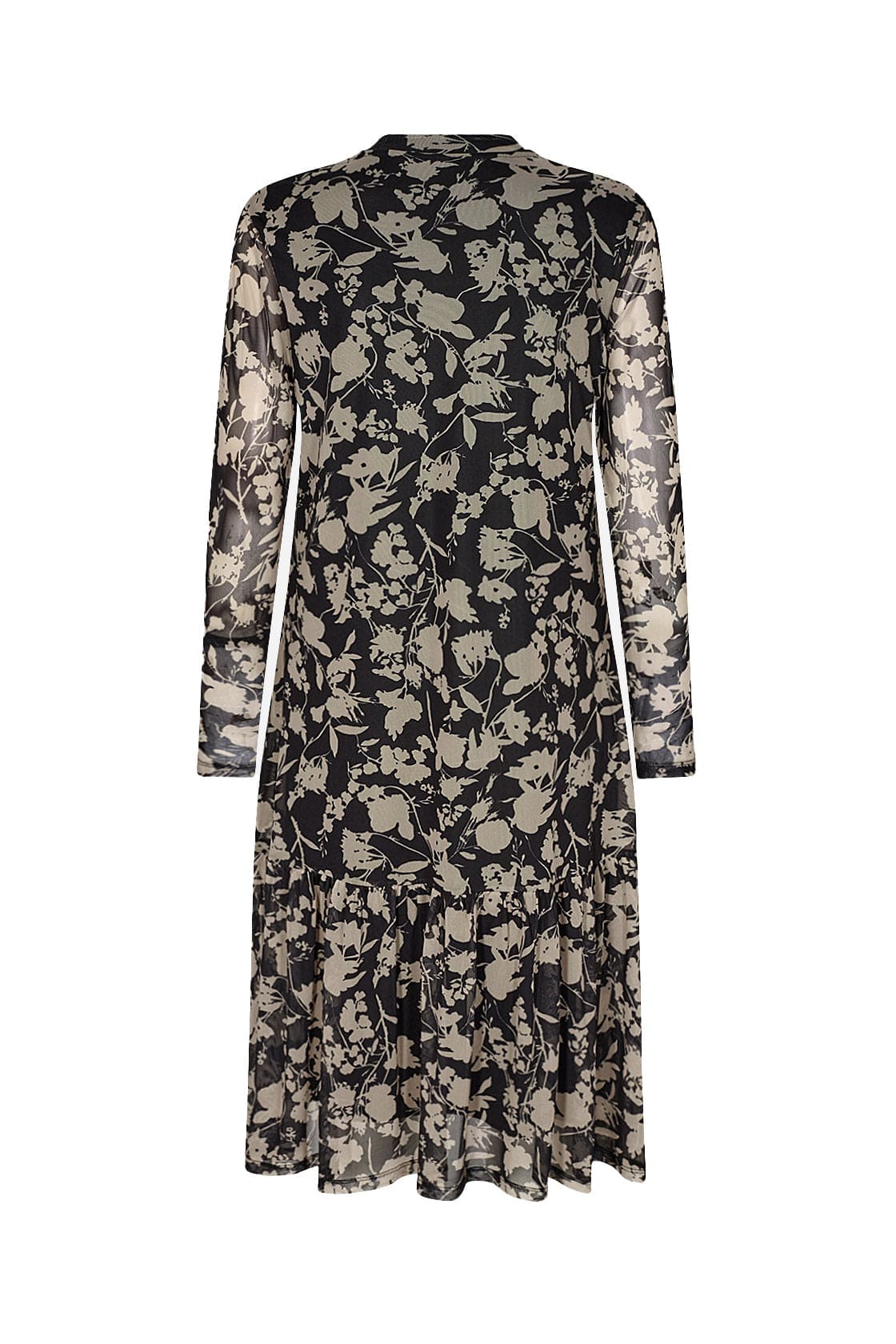 Soya Concept Alda Mesh Dress - Sand Combi