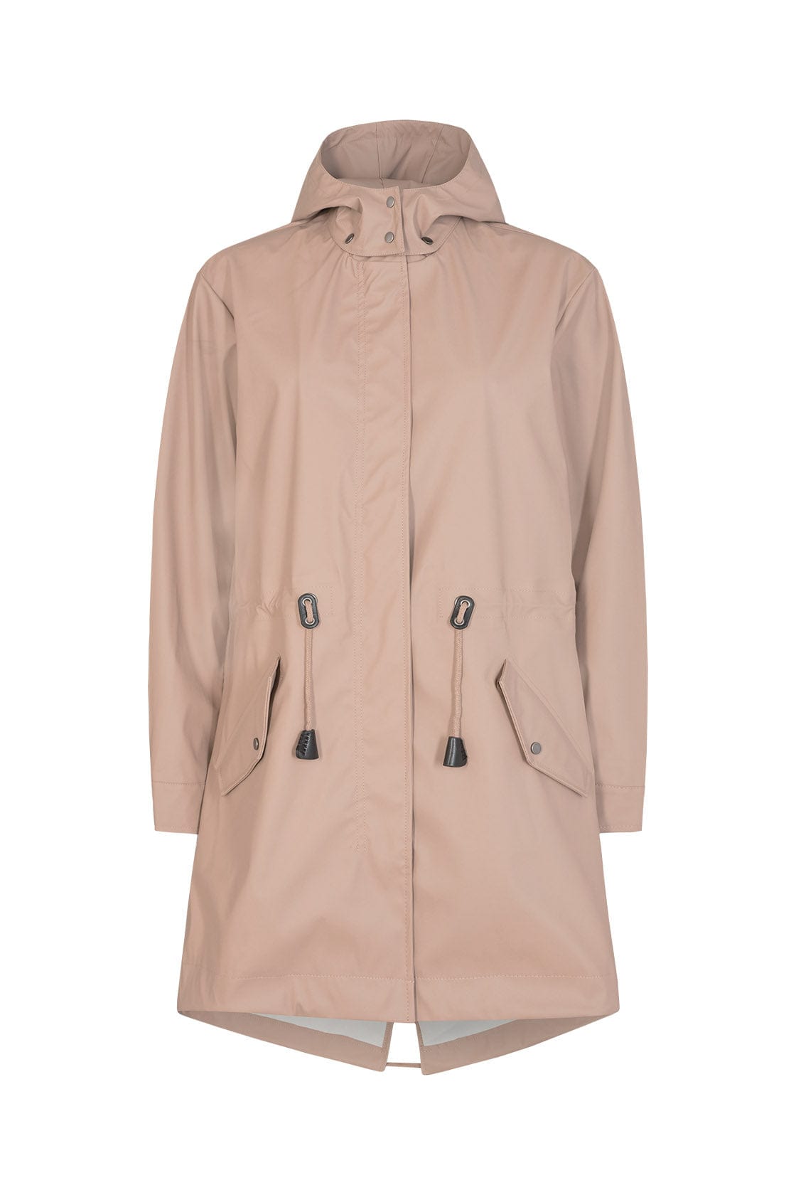 Soya Concept Alexa PU Rain Jacket - Stucco Brown