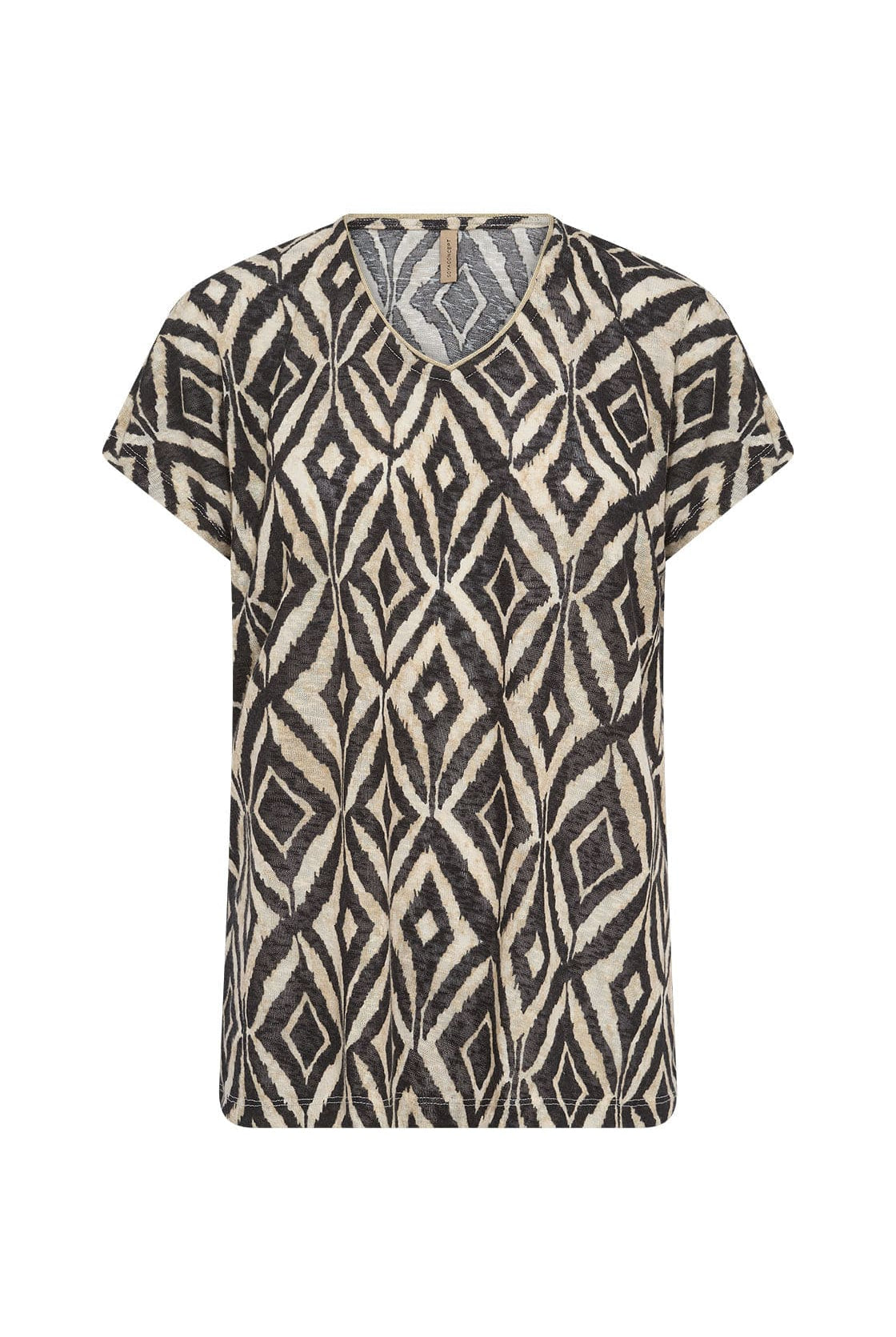 Soya Concept Aretha T-Shirt - Black Combi