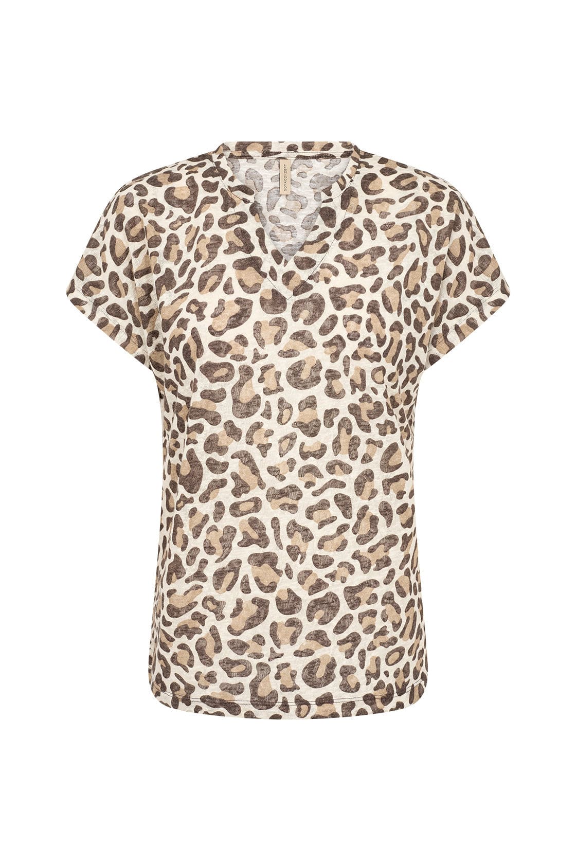 Soya Concept Aretha T-Shirt - Hot Fudge Combi