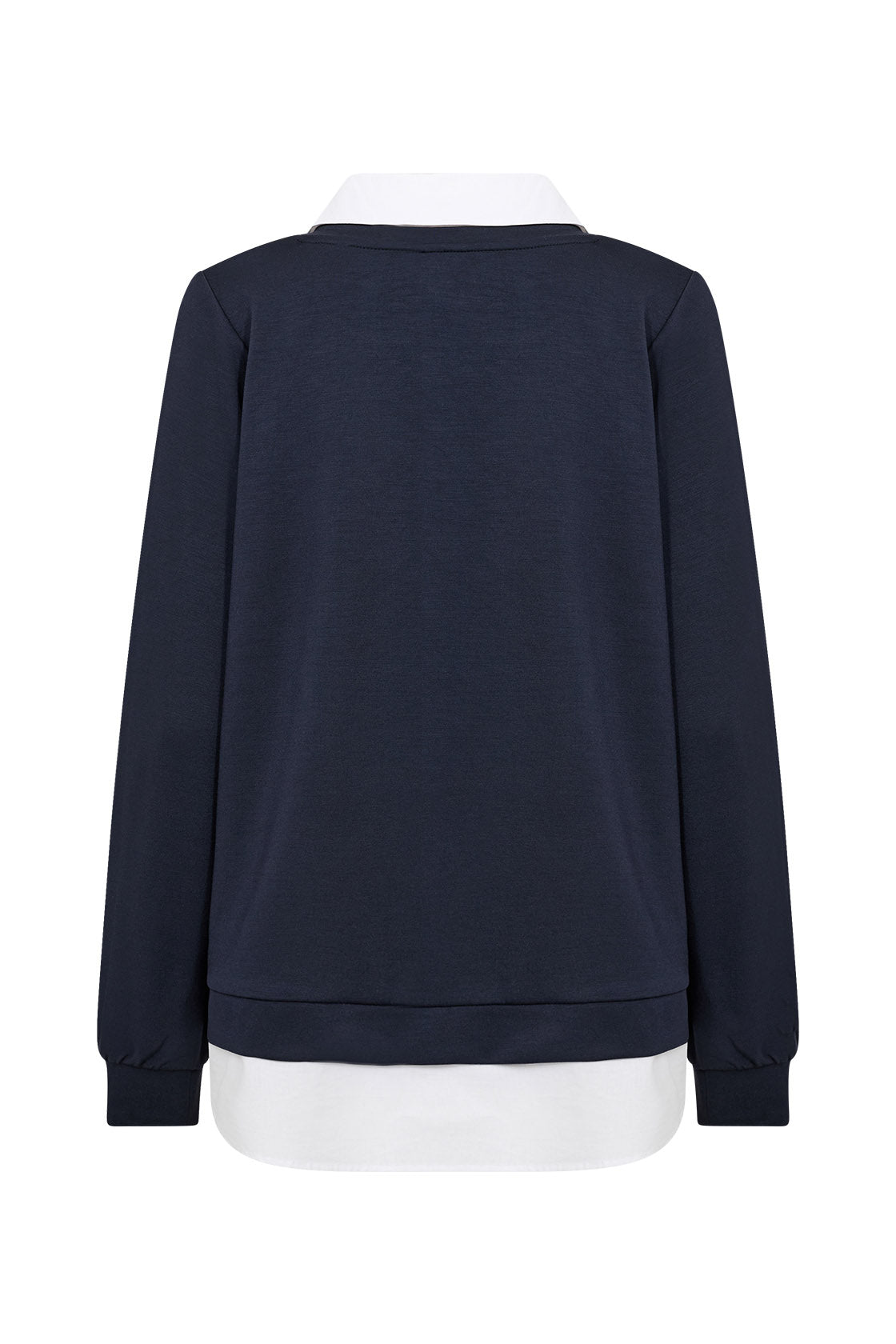 Soya Concept Banu 2 in 1 Sweatshirt - Navy