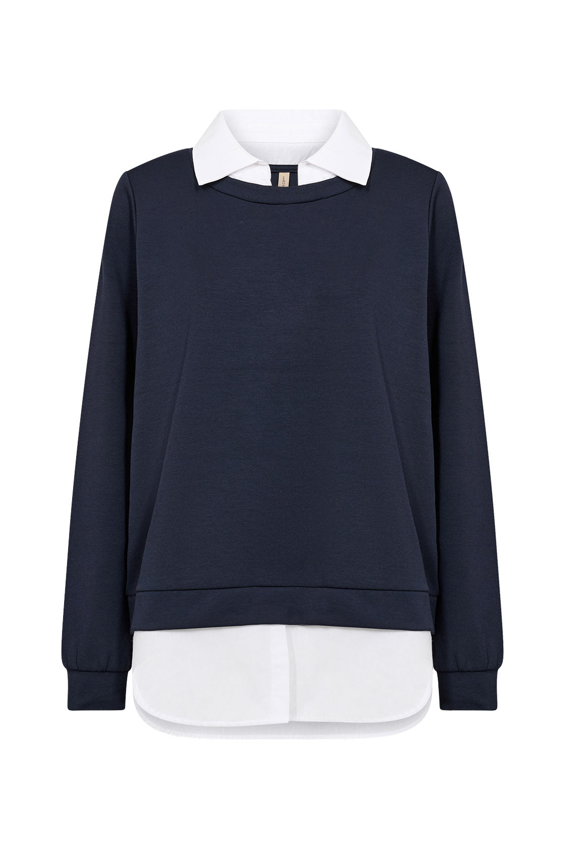 Soya Concept Banu 2 in 1 Sweatshirt - Navy
