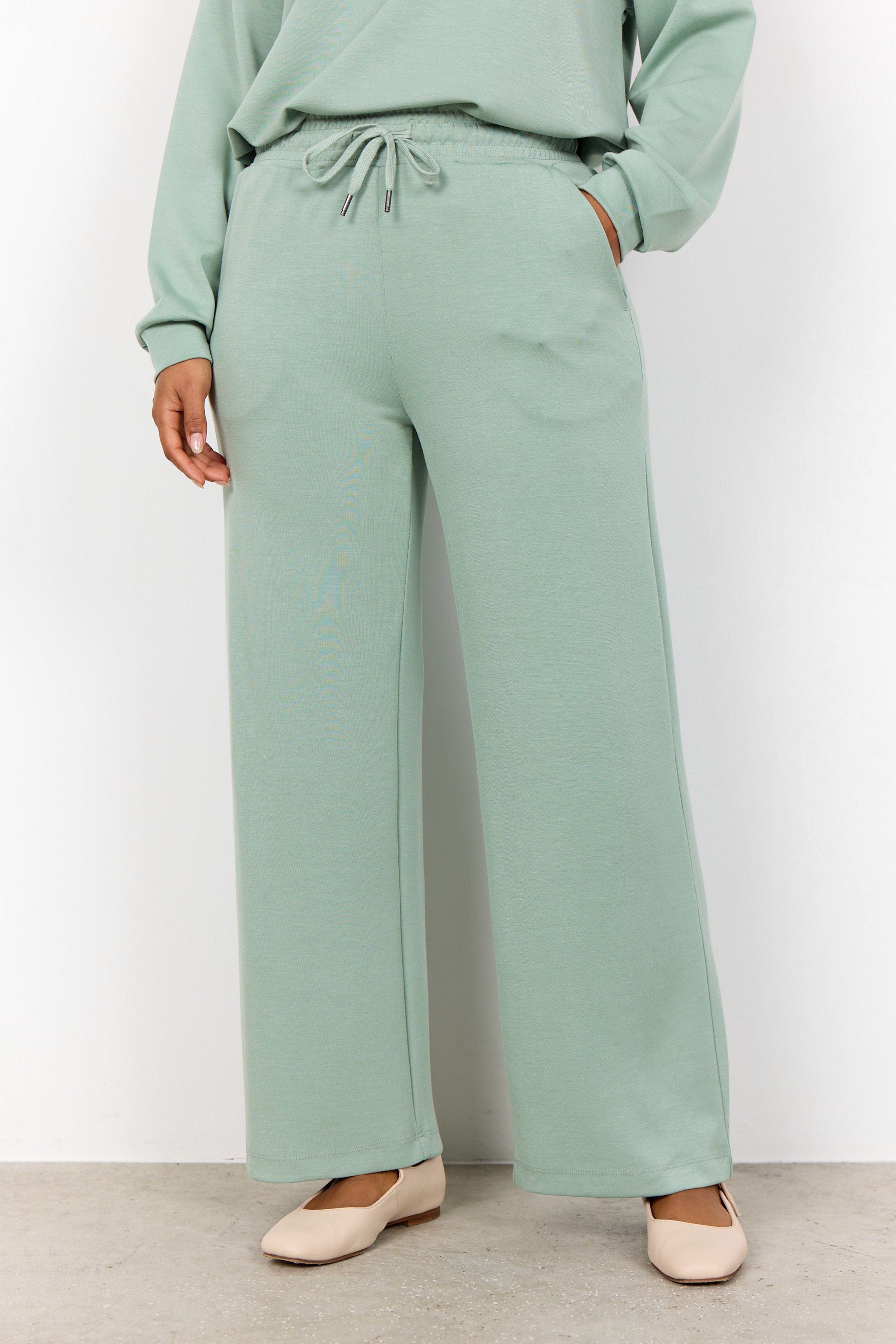 Soya Concept Banu Lounge Trousers - Mineral Green