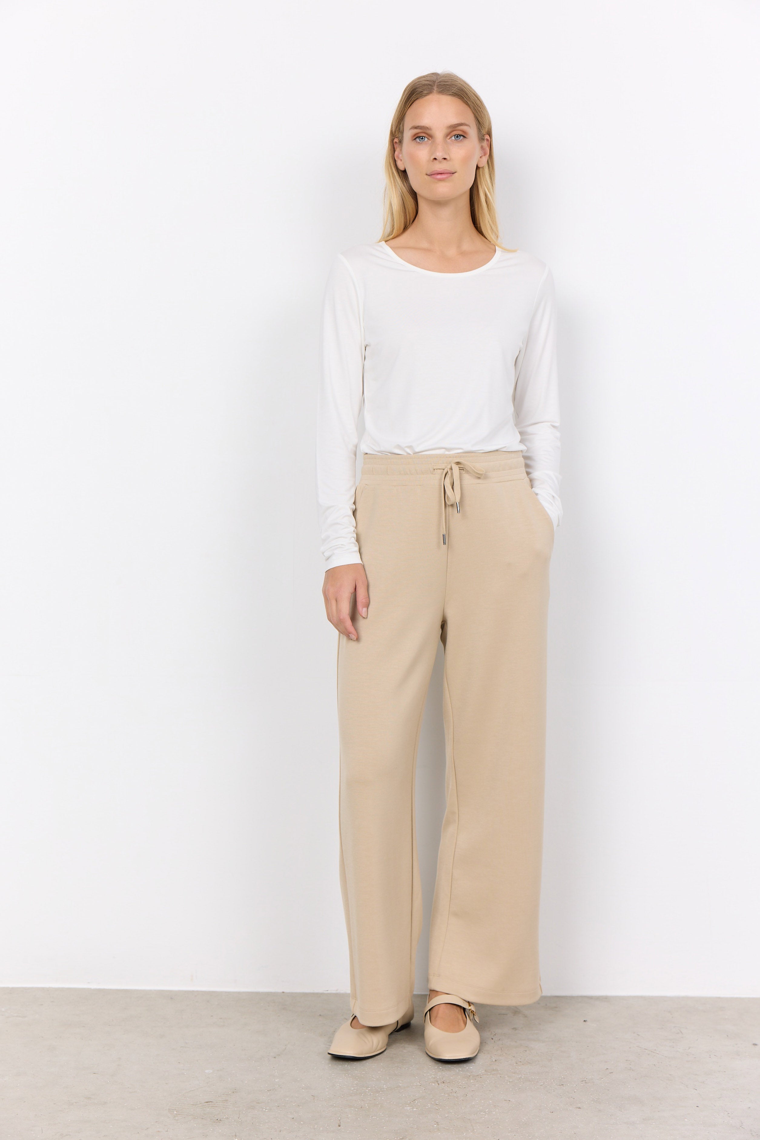Soya Concept Banu Lounge Trousers - Sand