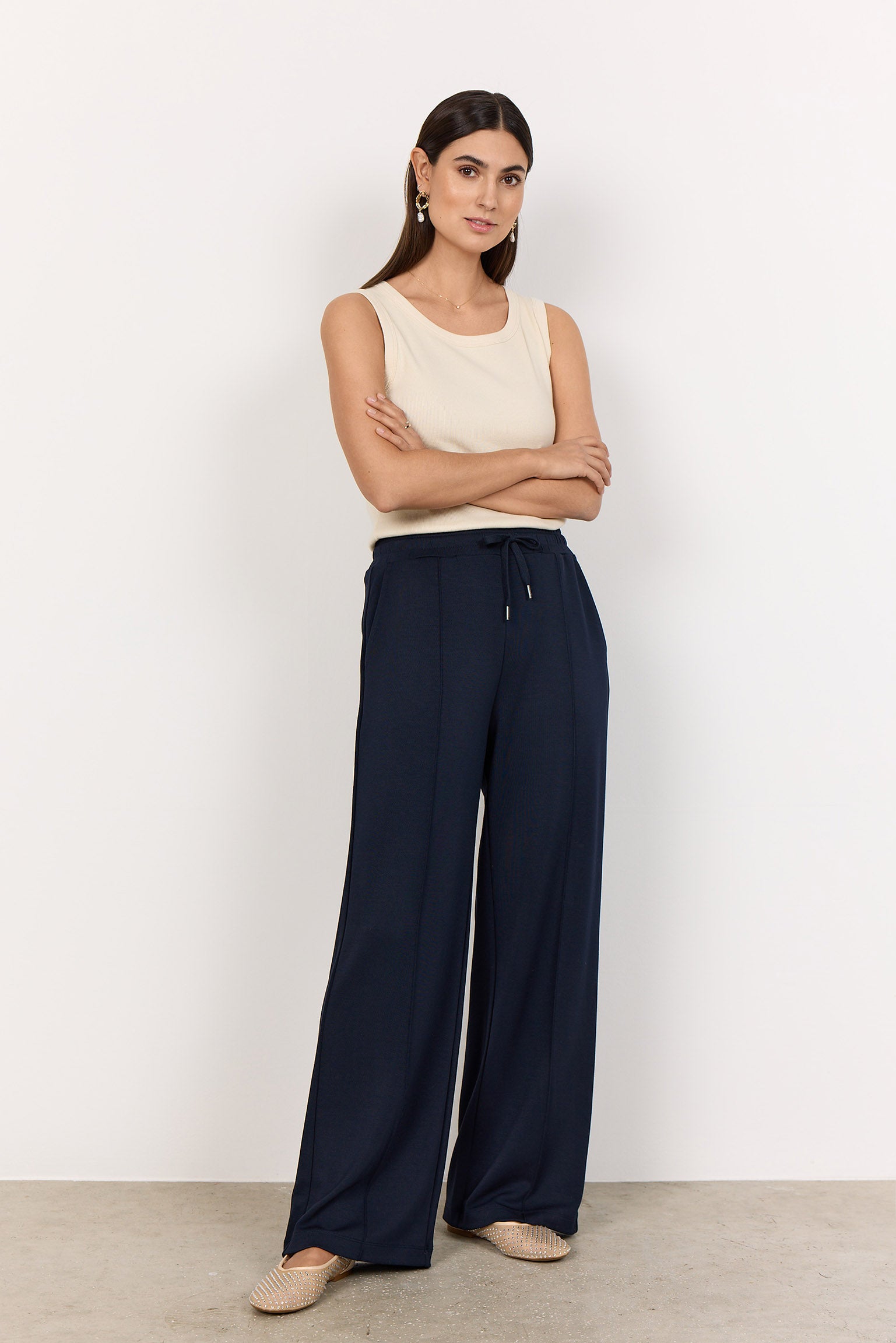 Soya Concept Banu Pants - Navy
