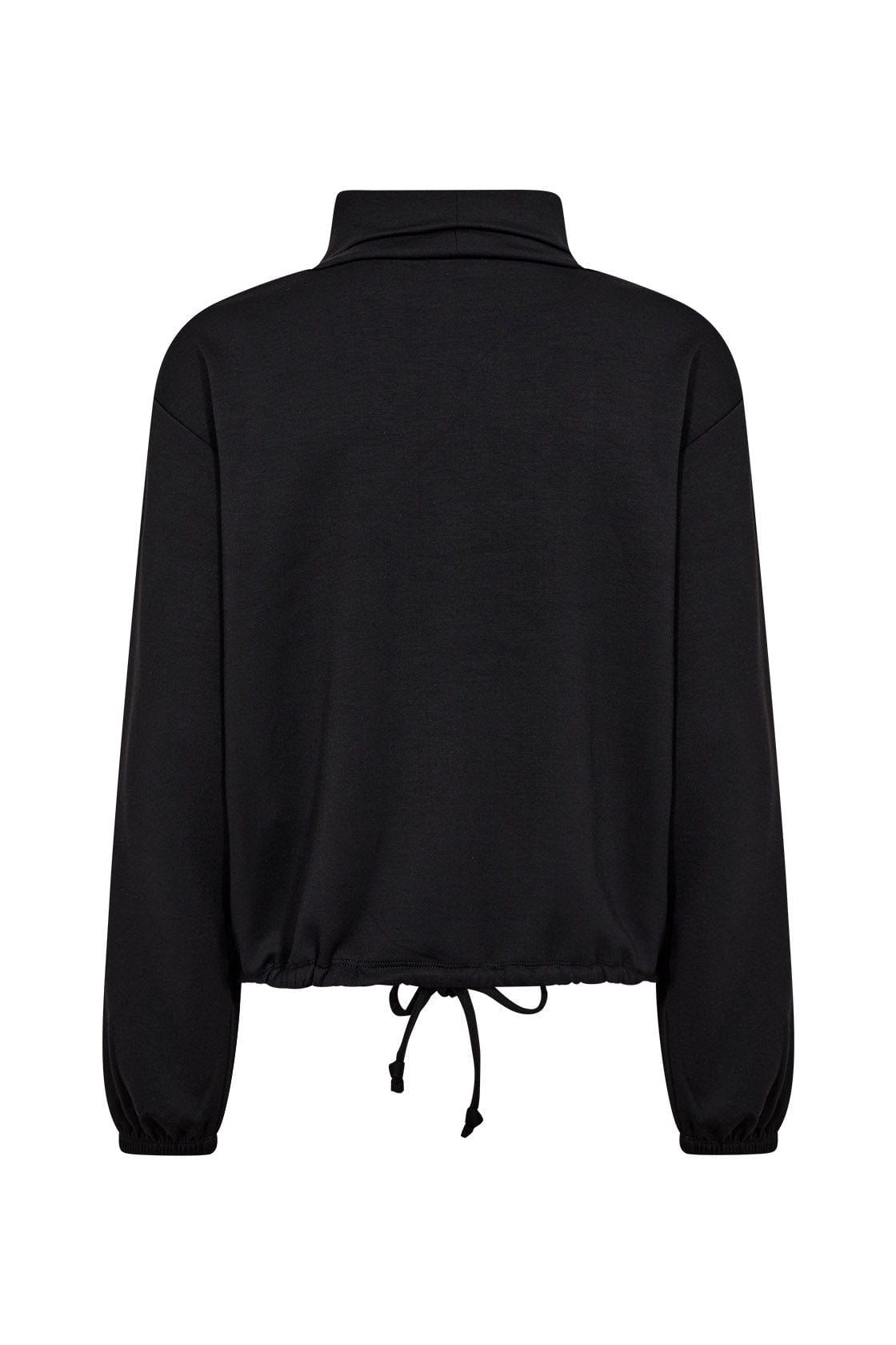 Soya Concept Banu Roll Neck Sweatshirt- Black