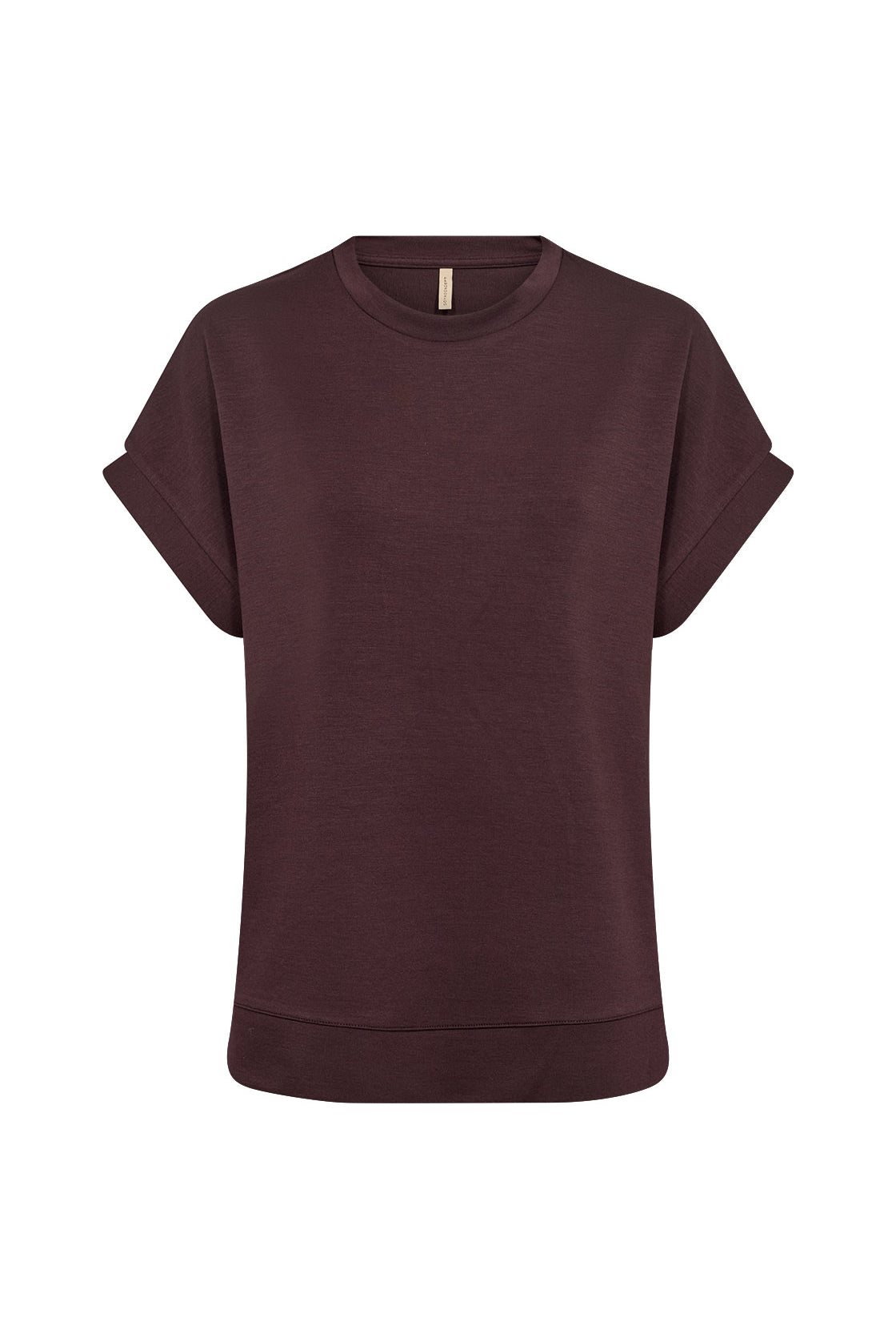 Soya Concept Banu Short Sleeve T-Shirt - Chocolate Plum