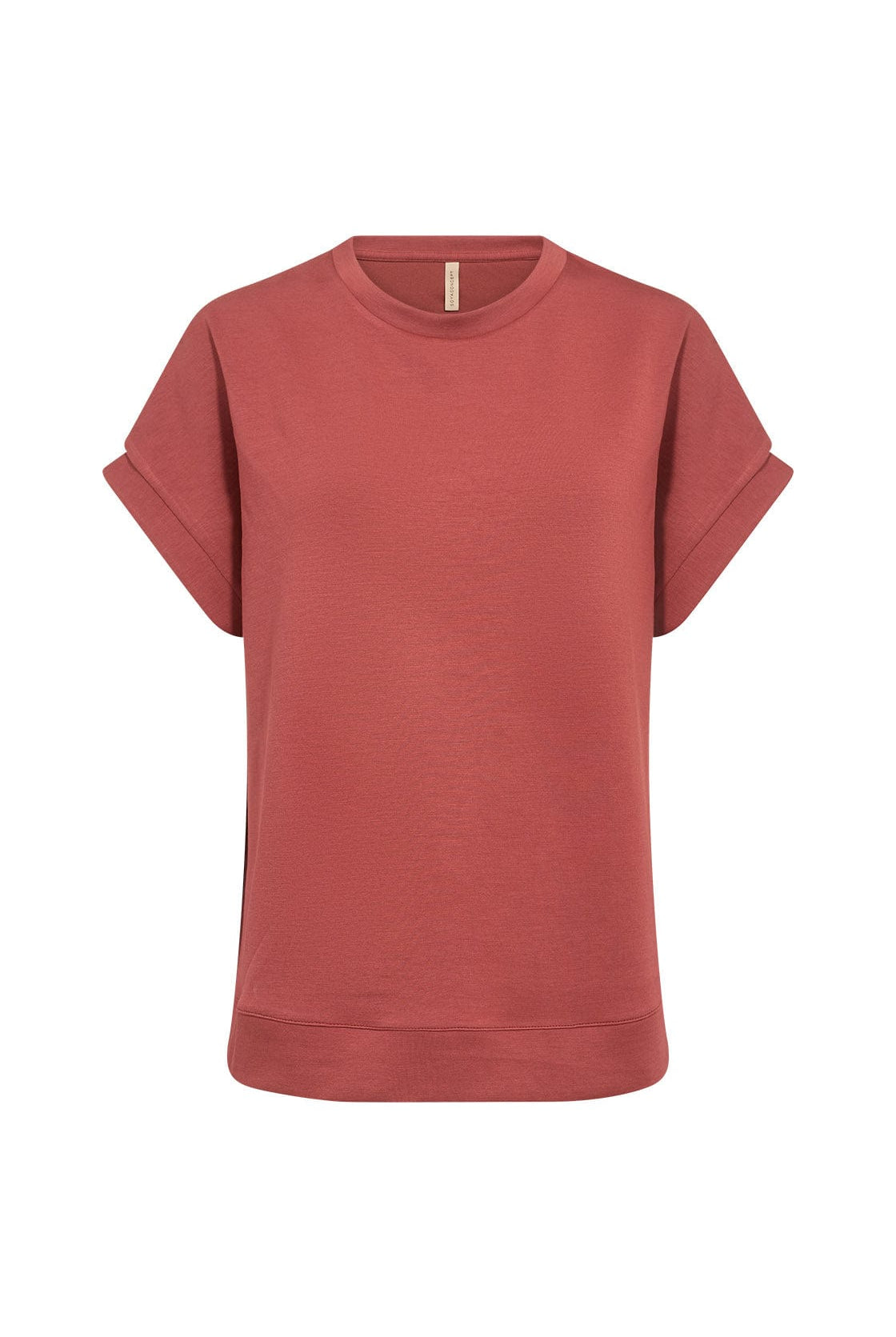 Soya Concept Banu Short Sleeve T-Shirt - Mineral Red