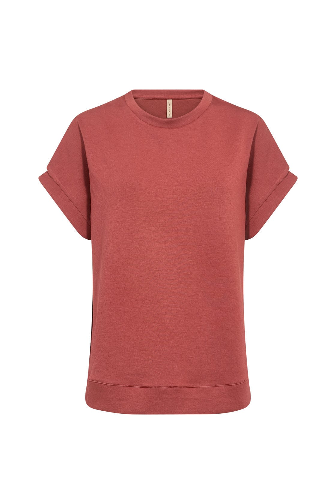 Soya Concept Banu Short Sleeve T-Shirt - Mineral Red