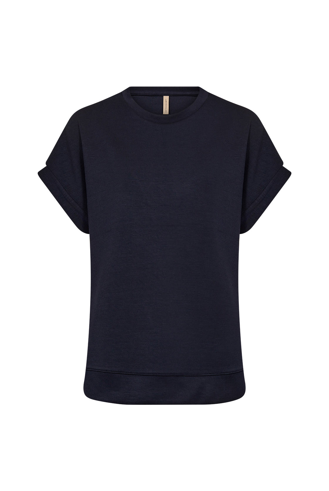 Soya Concept Banu Short Sleeve T-Shirt - Navy