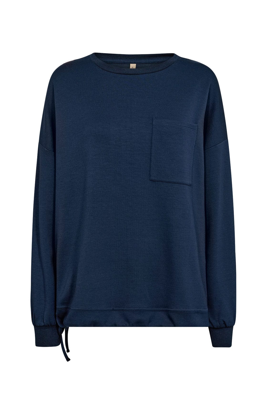 Soya Concept Banu Sweatshirt with Pocket Detail - Navy