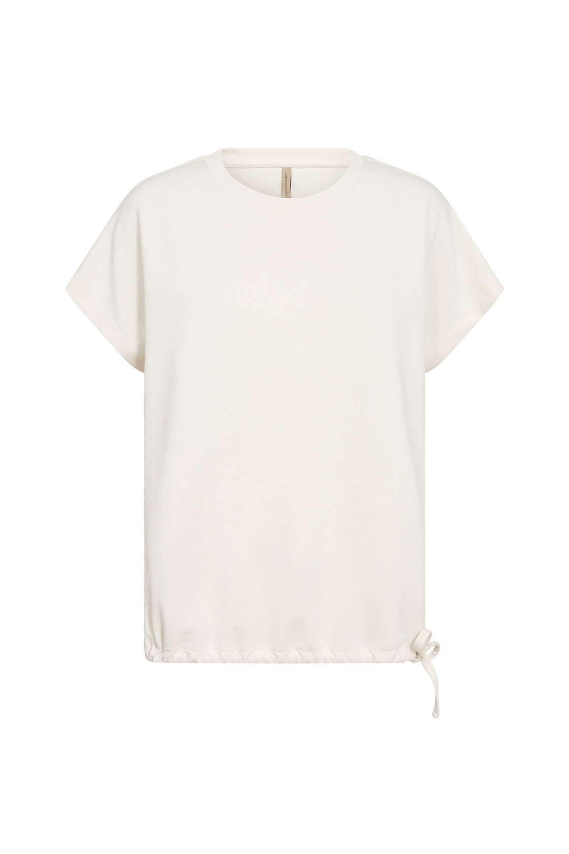 Soya Concept Banu Top with Draw Cord Hem - Cream