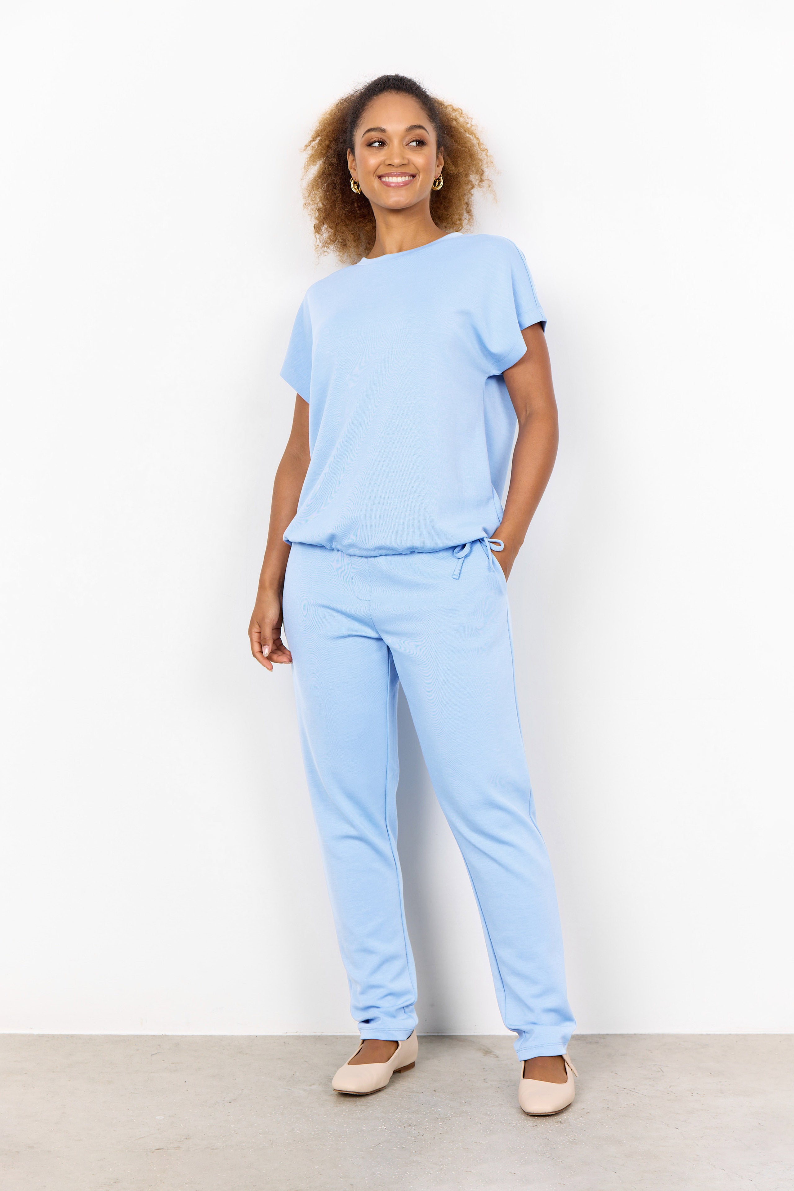 Soya Concept Banu Top with Draw Cord Hem - Windsurfer