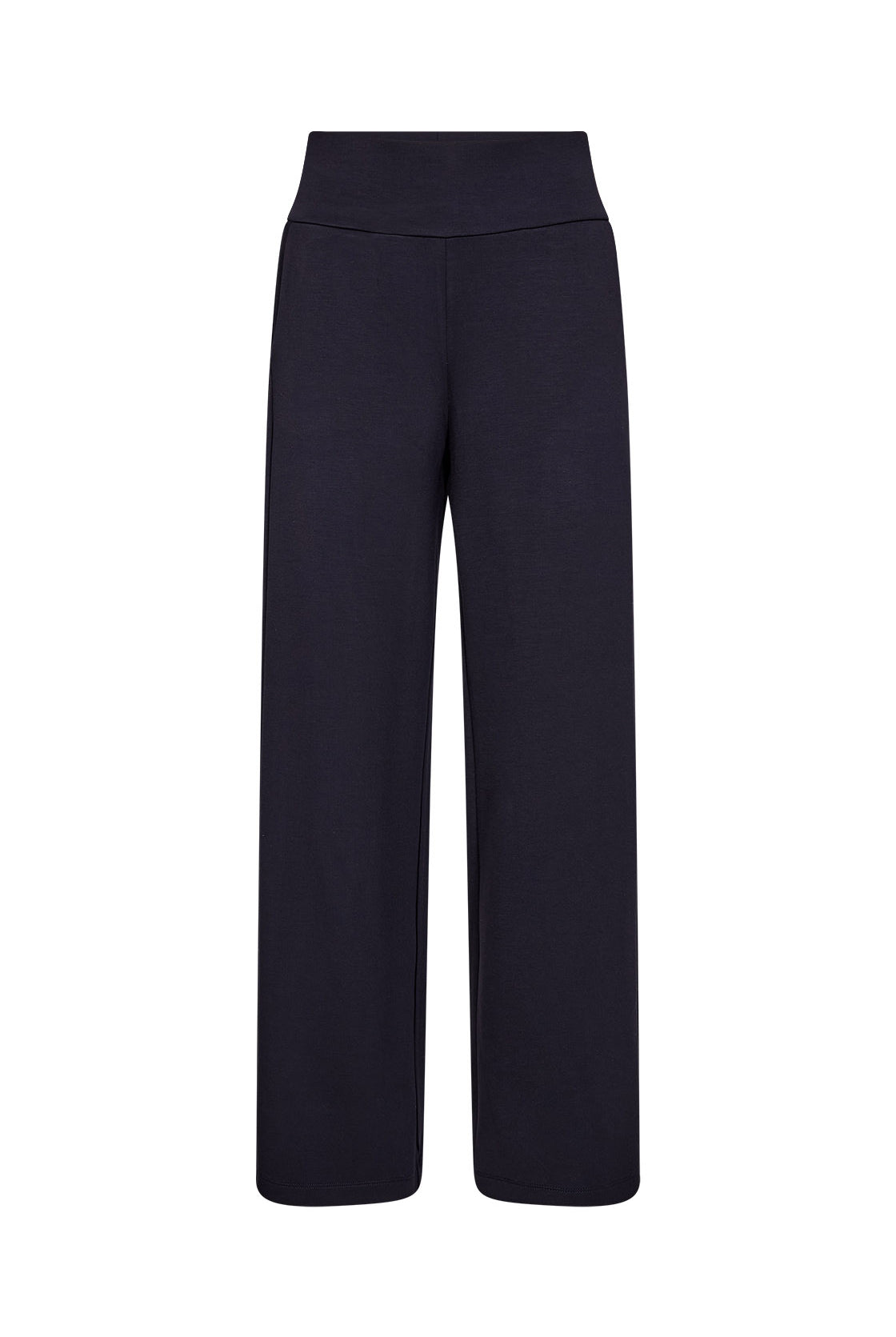 Soya Concept Banu Wide Leg Trousers - Navy