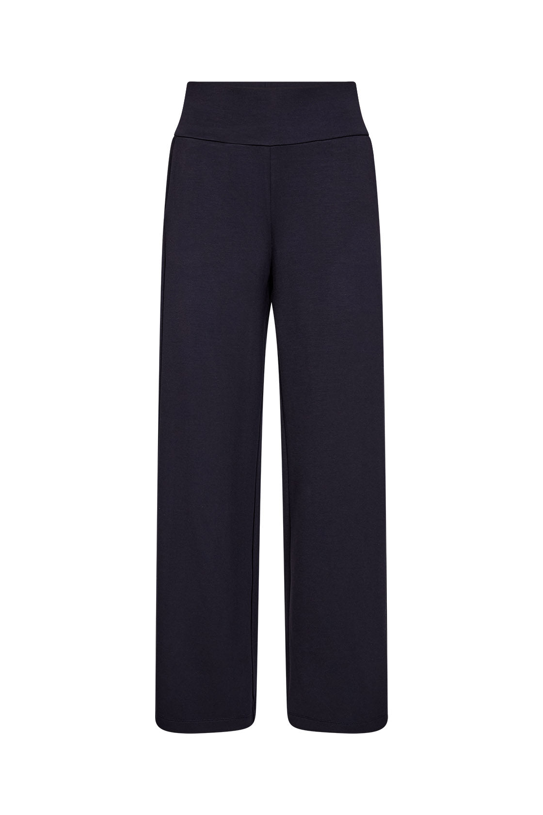 Soya Concept Banu Wide Leg Trousers - Navy